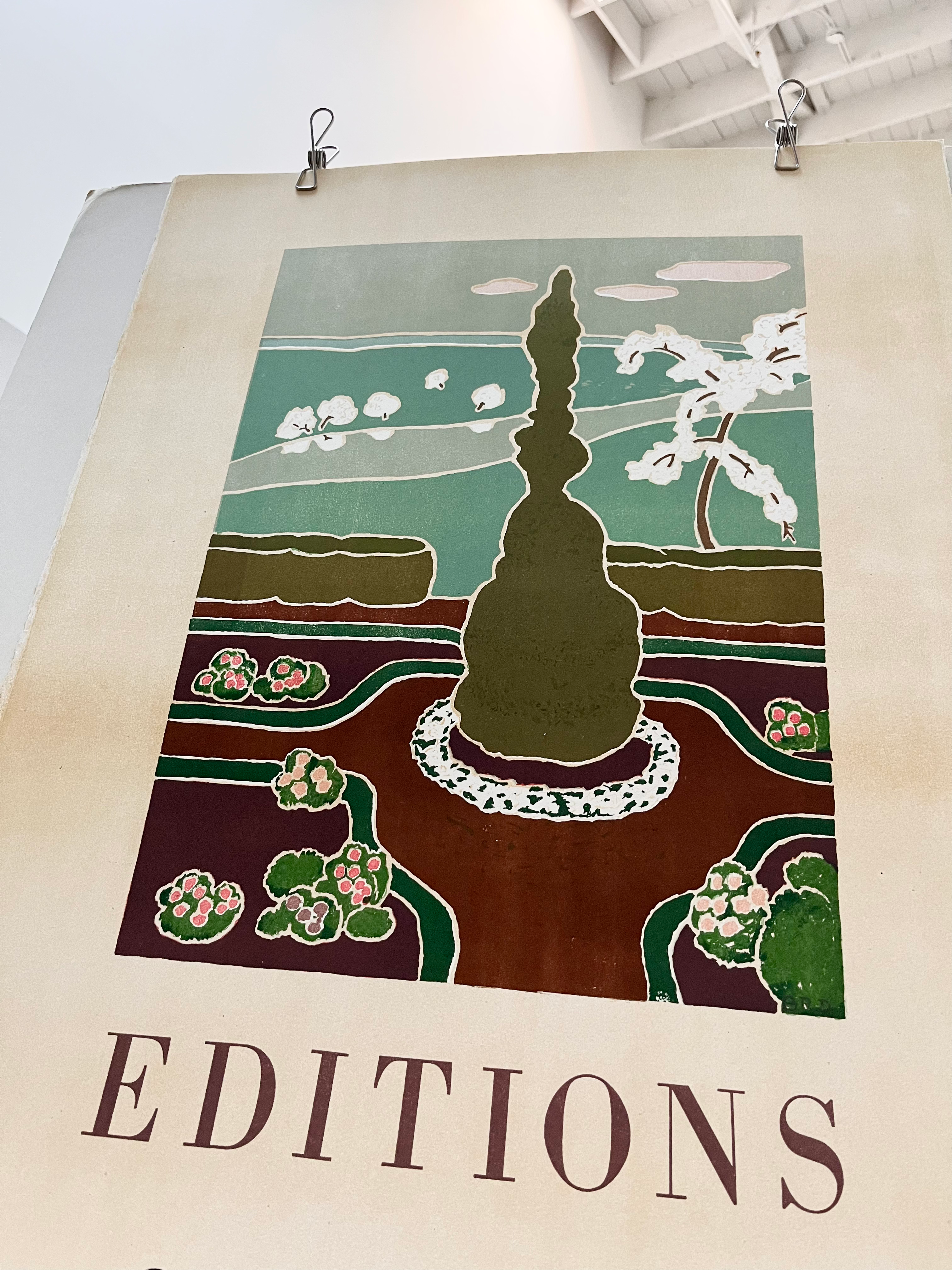 1970 Georges Ribemont-Dessaignes Italian Lithograph