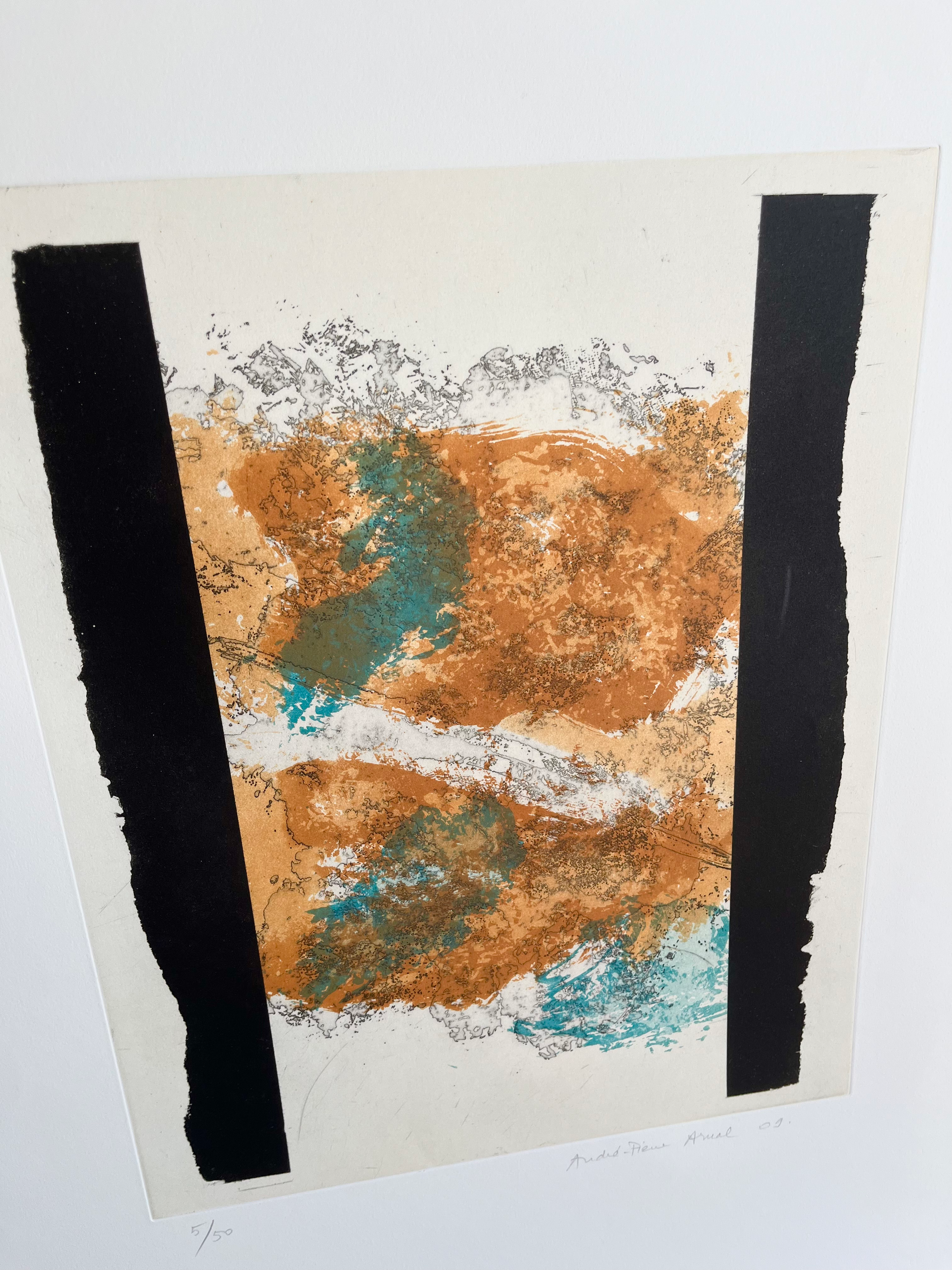 2009 Andre-Pierre Arnal Signed French Aquatint Etching #3