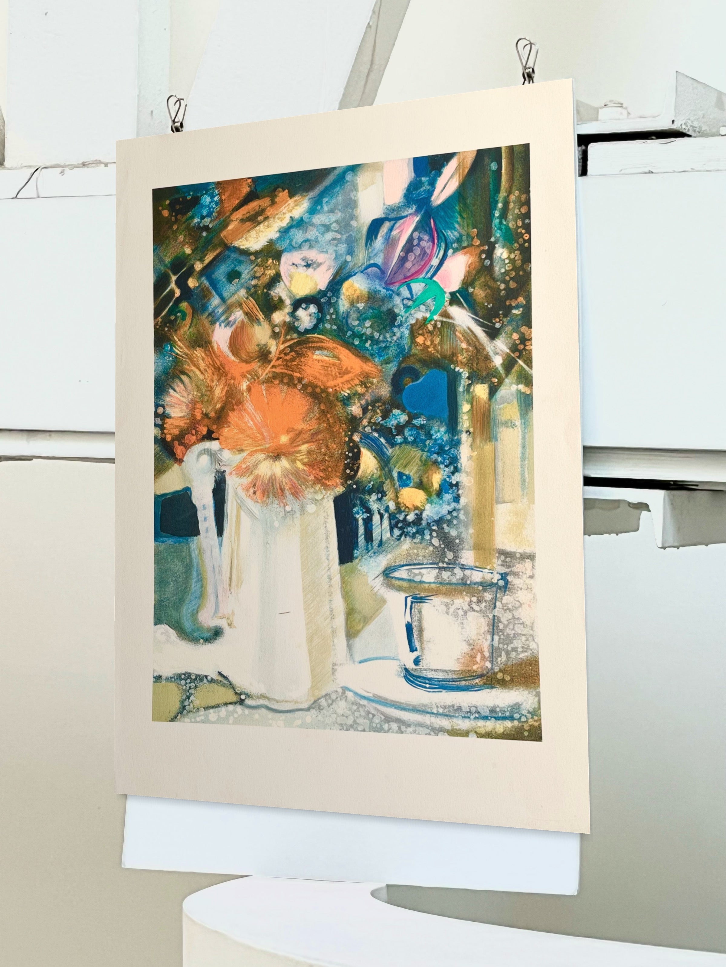 1990s Paul Ambille French Lithograph