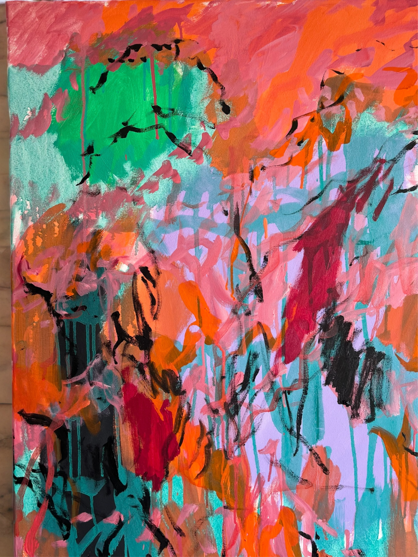 2023 Bud Holman 'Untitled' Oil on Canvas Painting
