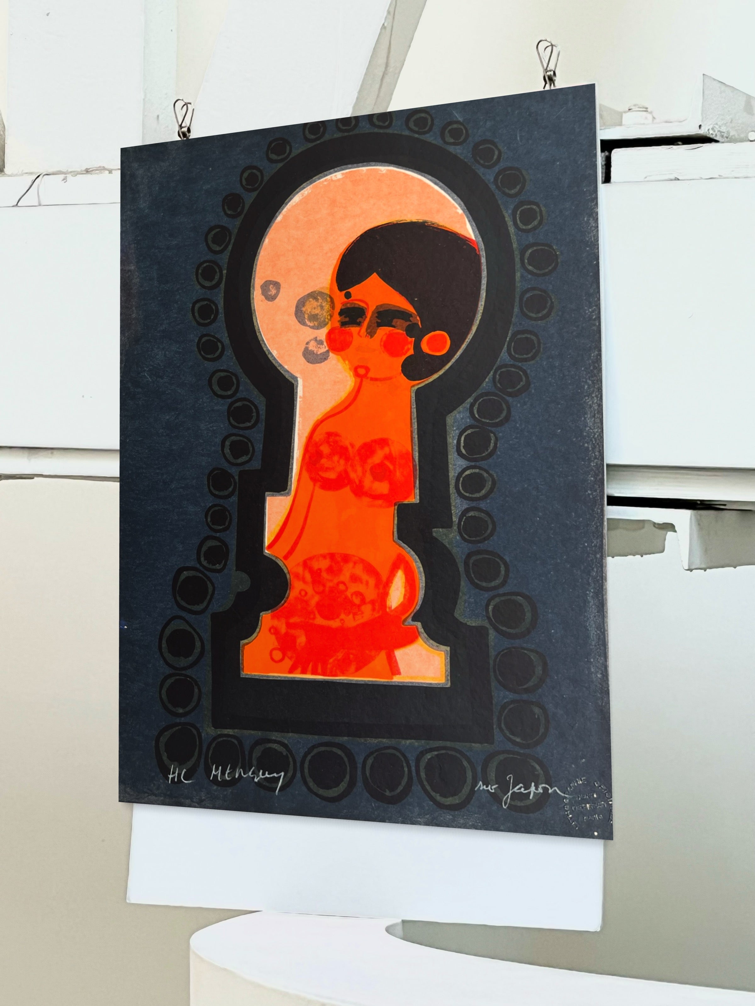 1975 Frederic Menguy French Signed Lithograph #2