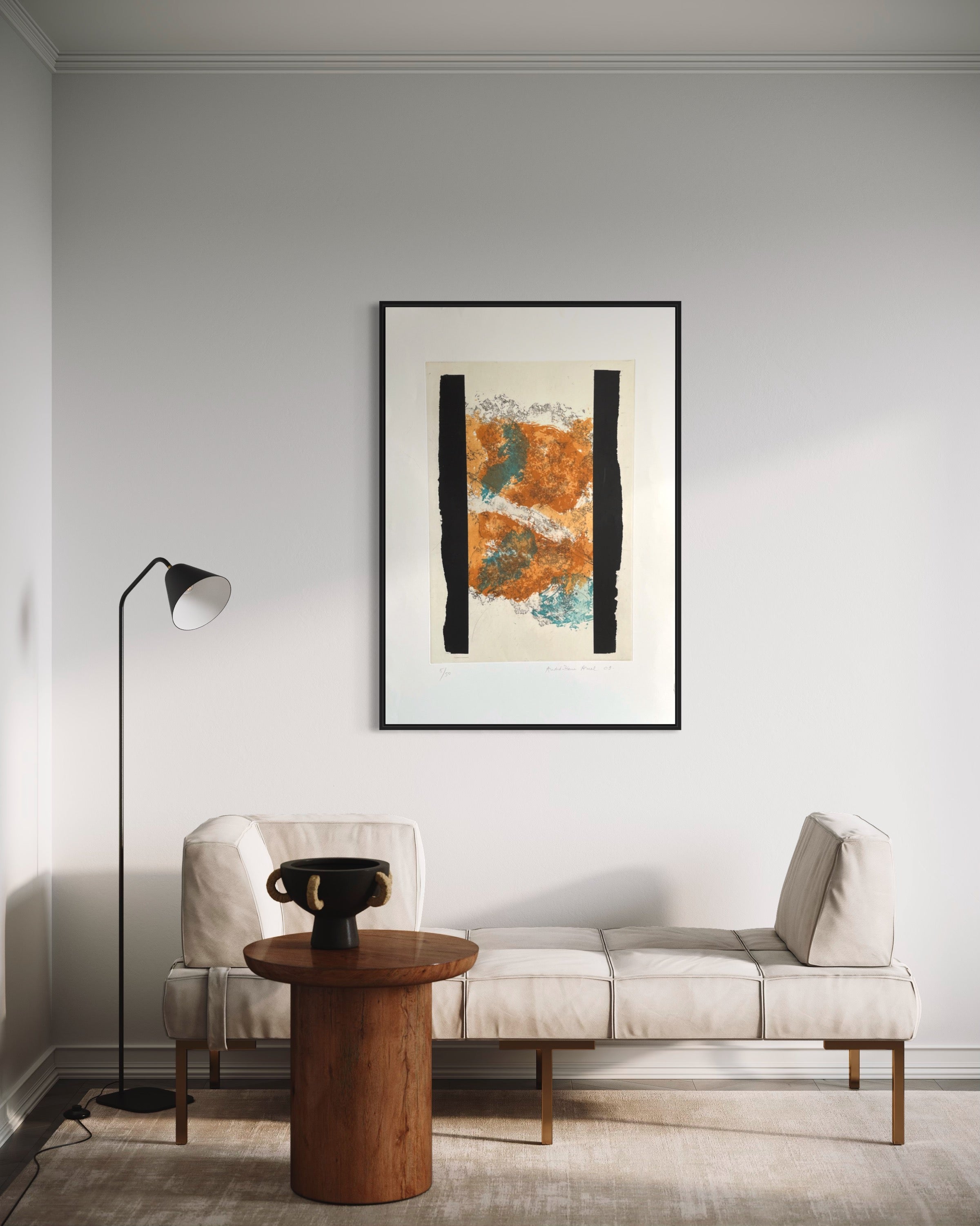 2009 Andre-Pierre Arnal Signed French Aquatint Etching #3