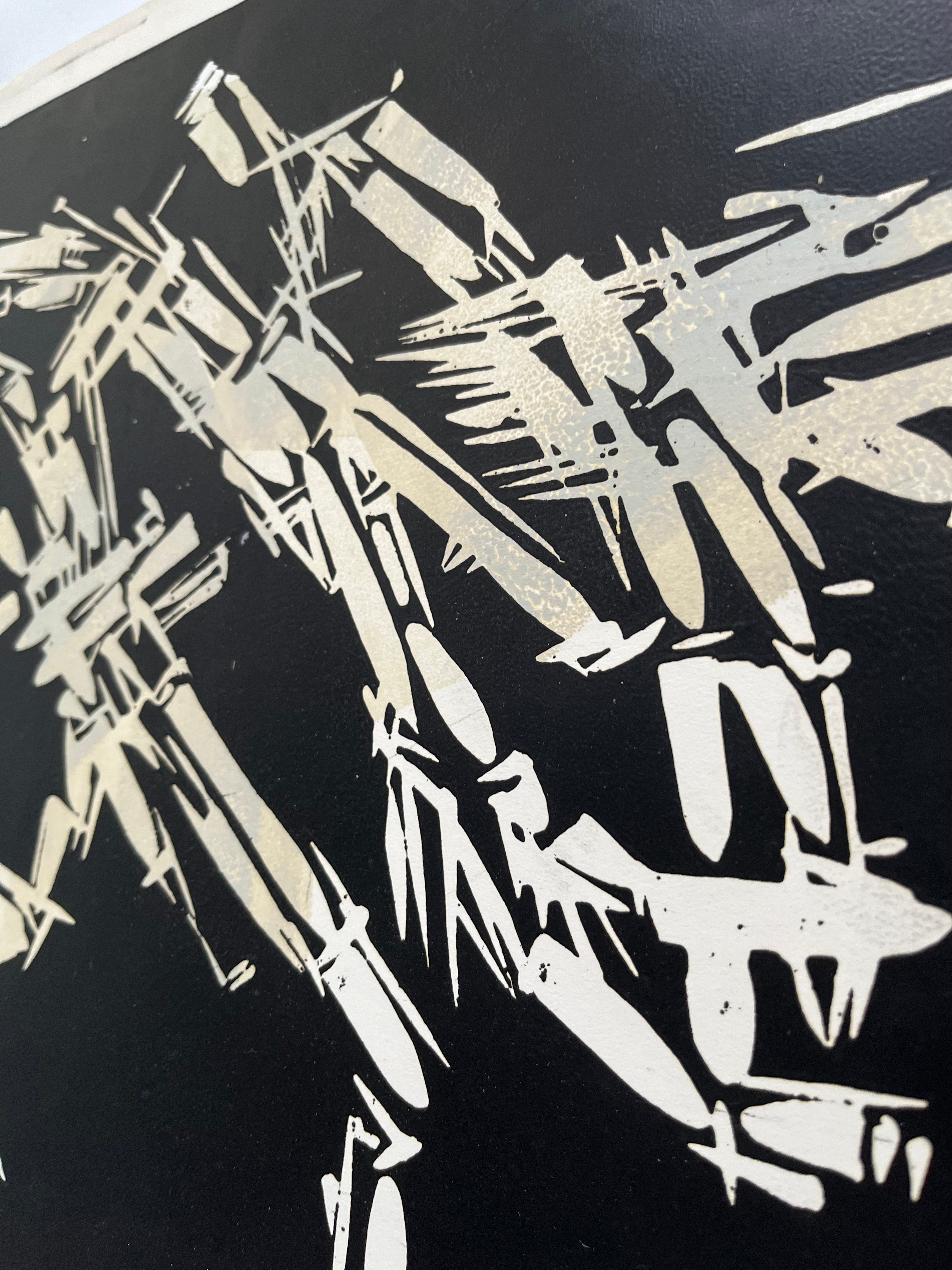 1961 Volkmar Haase Original Signed Linocut