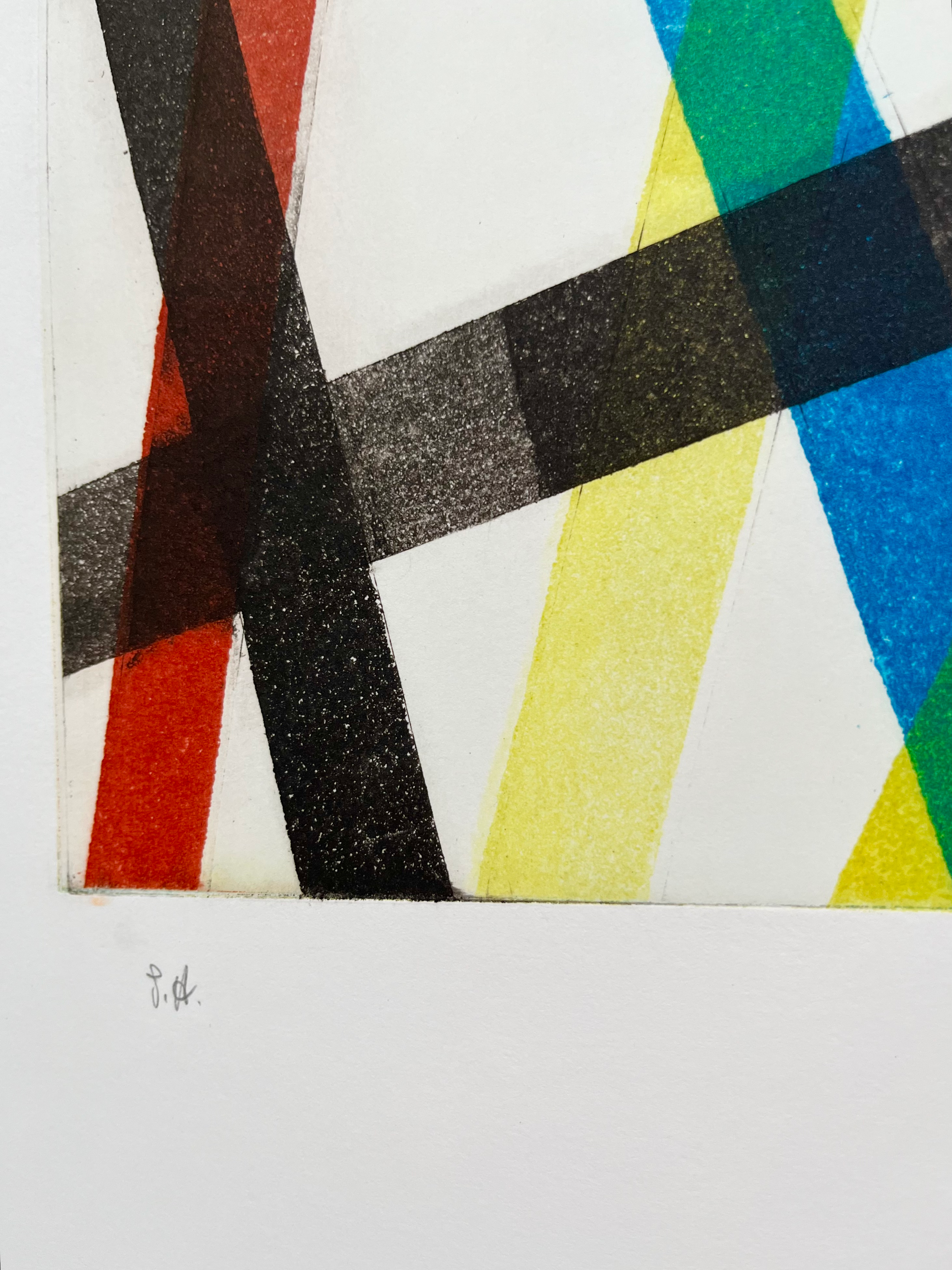1970s Angelo Bracci Signed Italian Etching Artist Proof