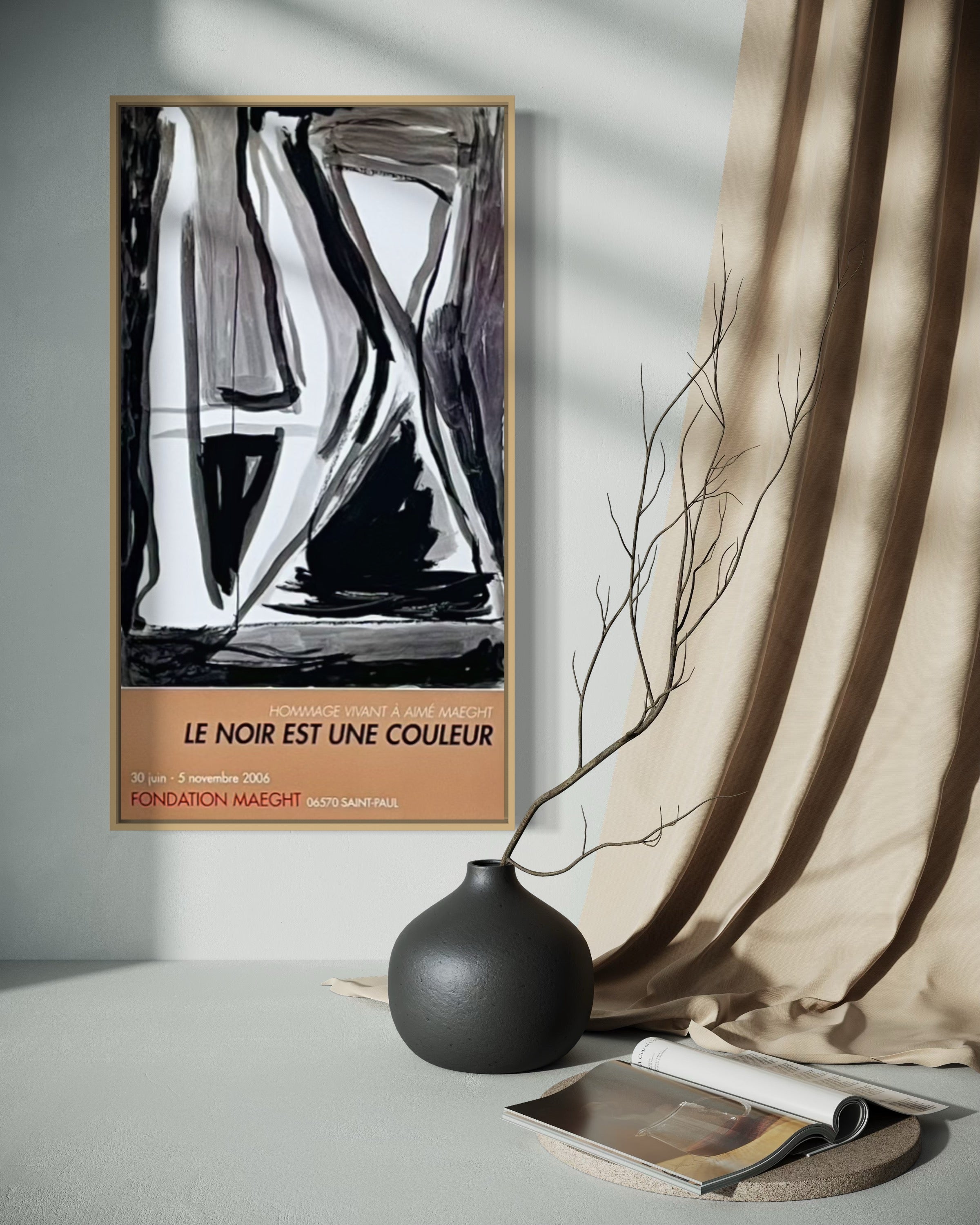 2006 Bram Van Velde French Art Exhibition XL Poster