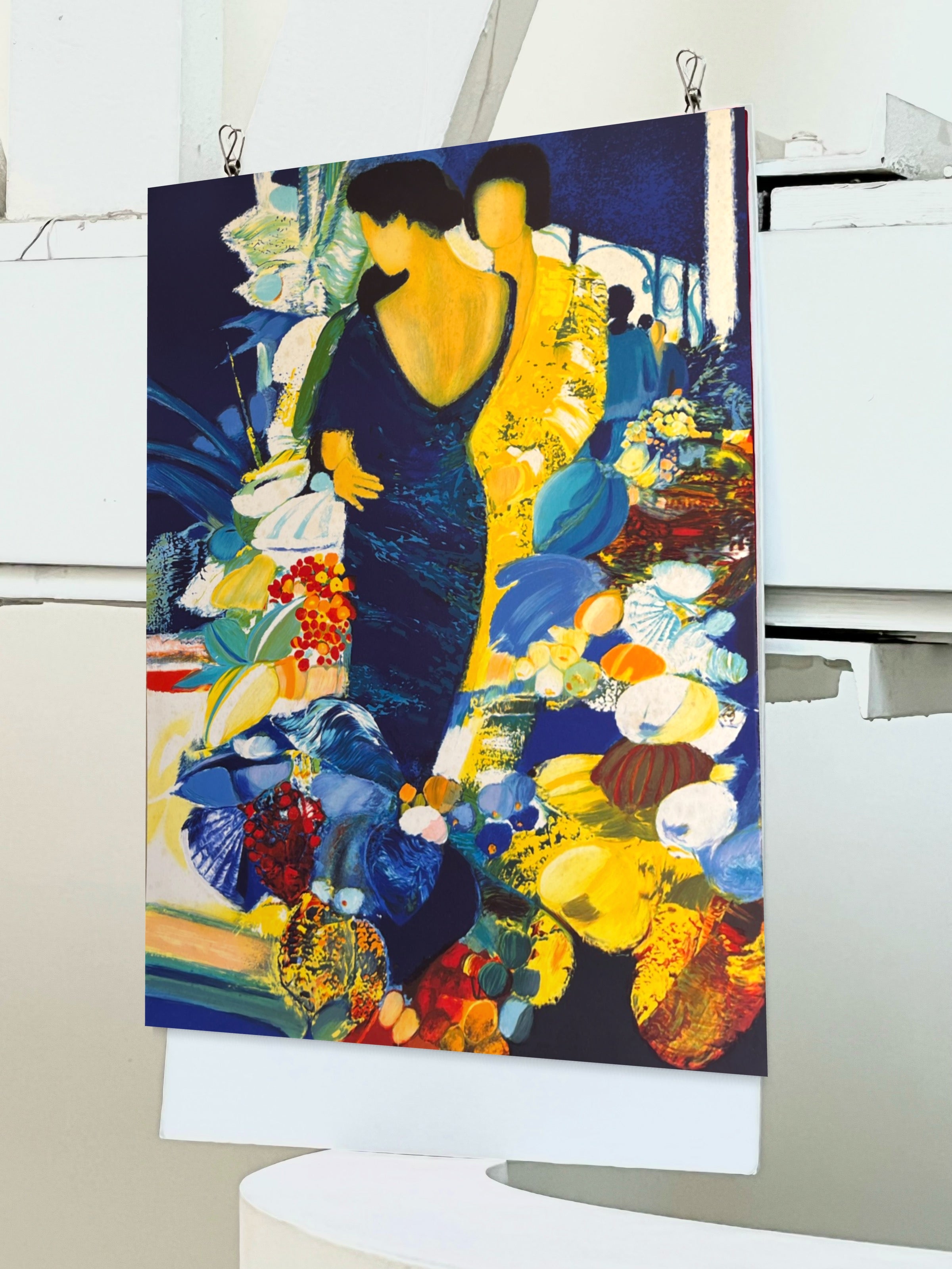1990s Gerard Le Nalbaut French Lithograph