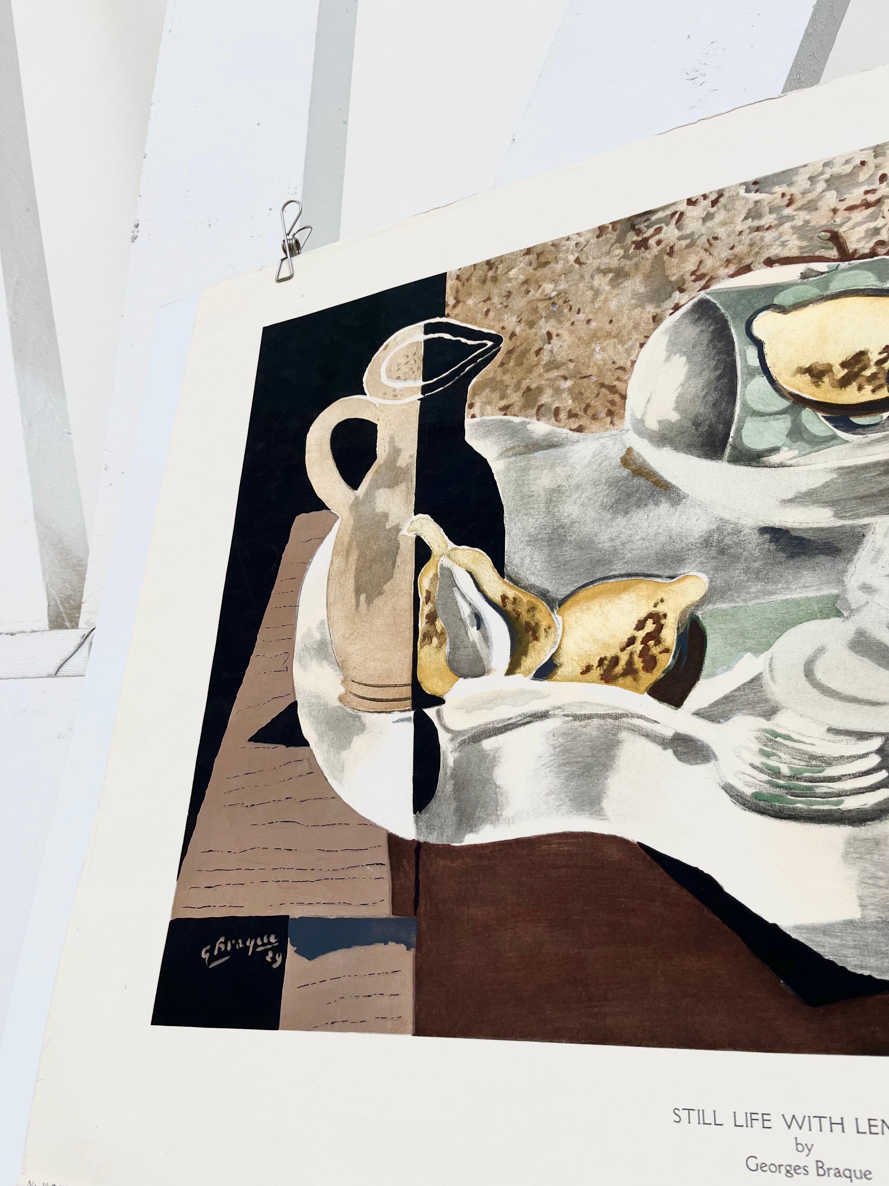 1953 Georges Braque Original Screenprint