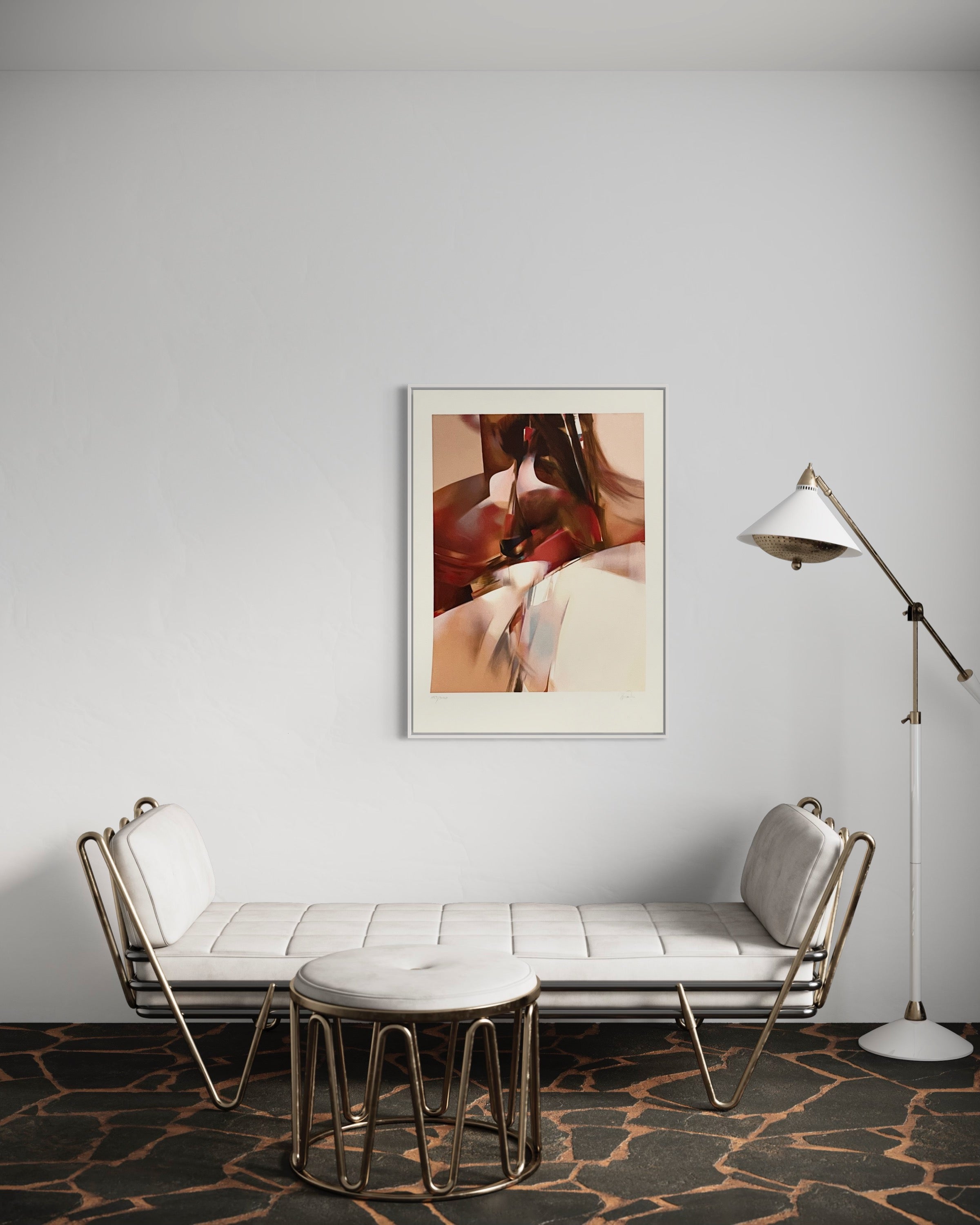 1985 Henrik Kinski Signed French Lithograph