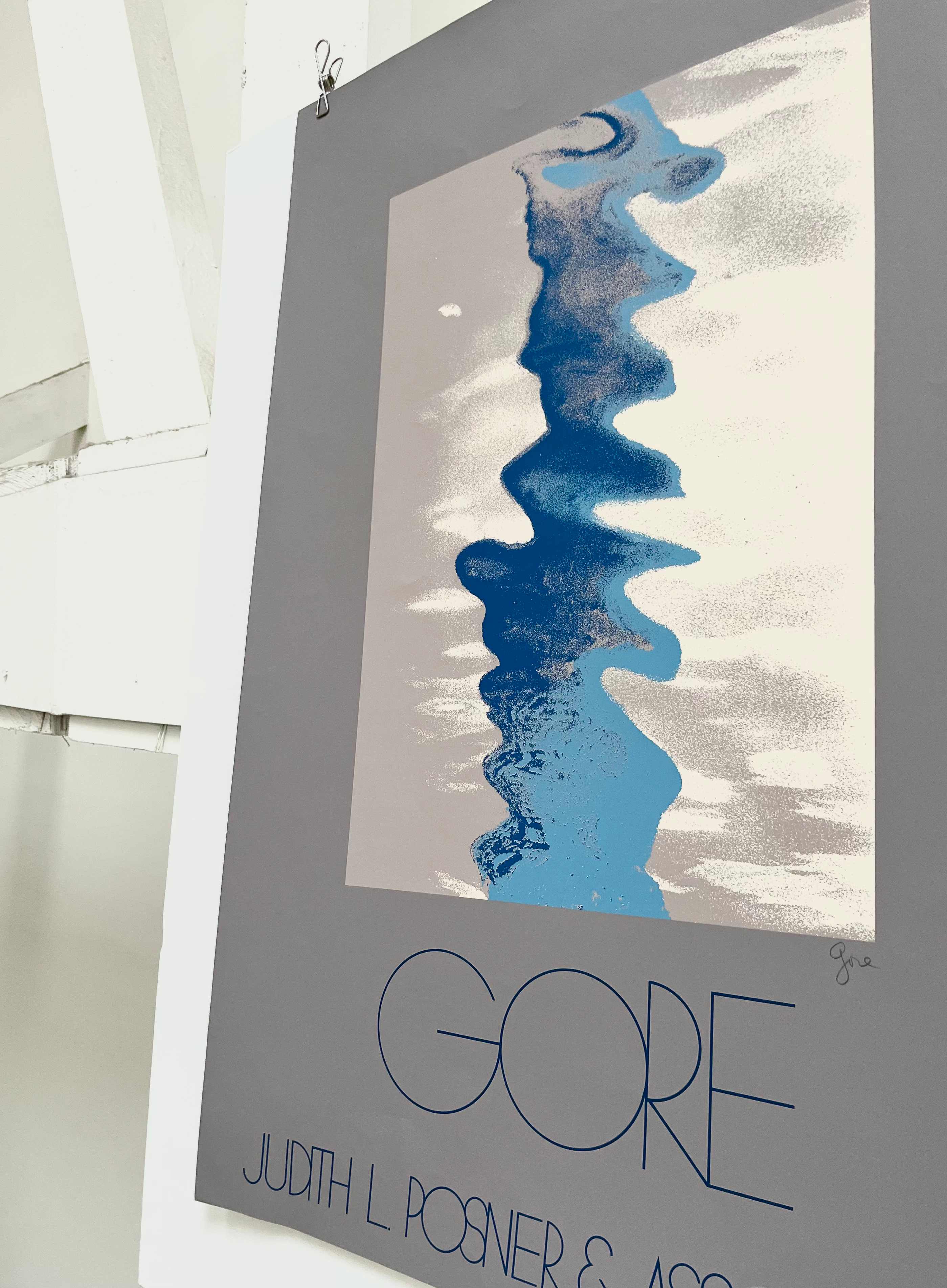 1970s Gore XL Signed Lithograph