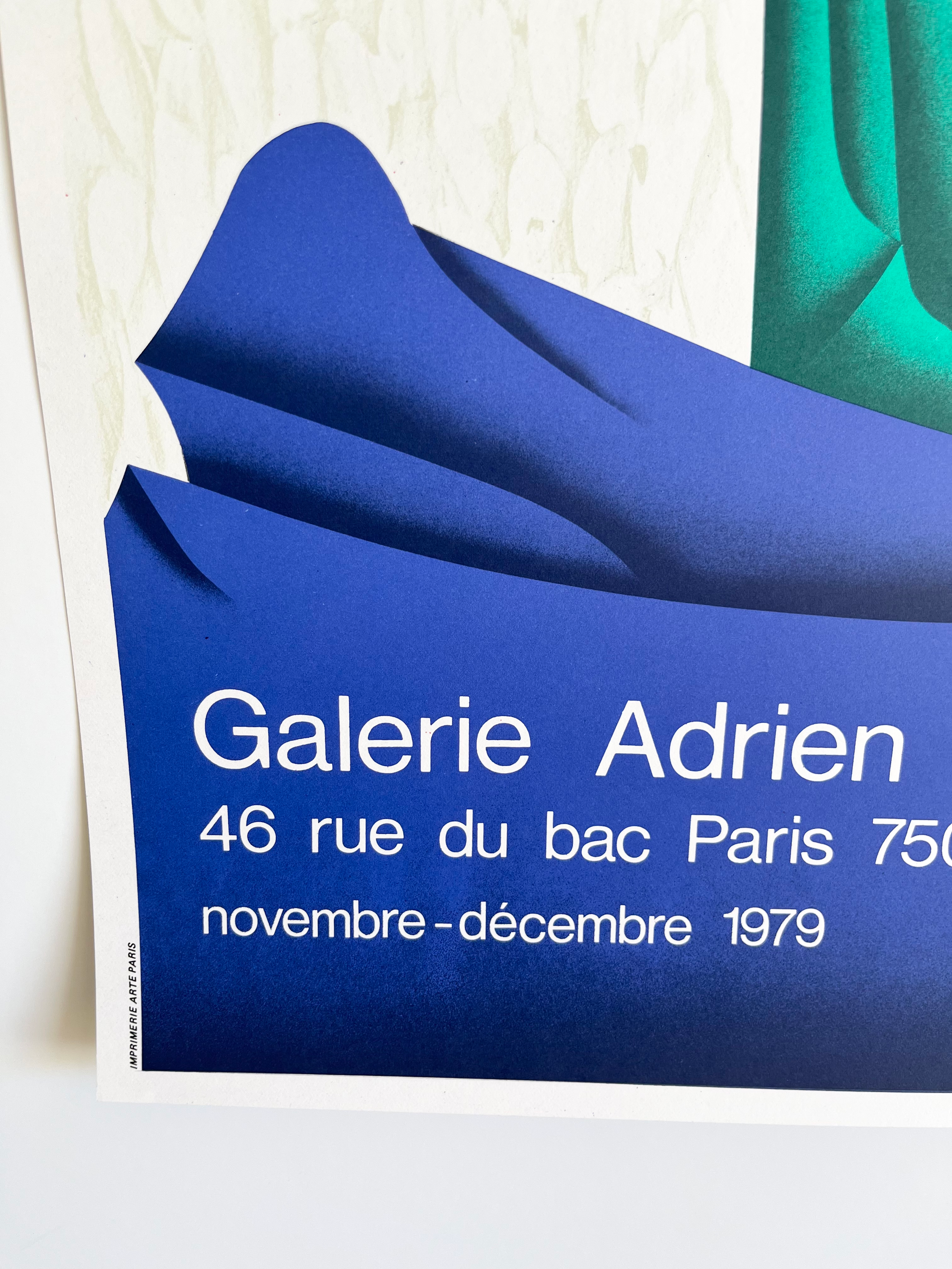 1979 Jacques Poli French Art Exhibition Poster