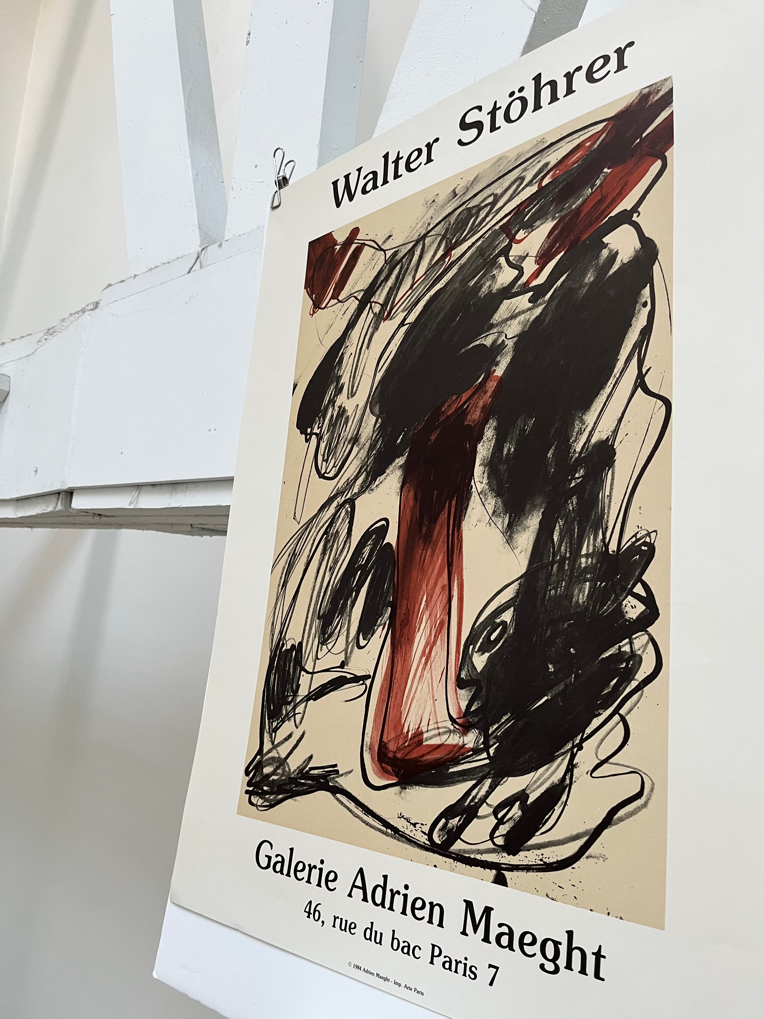 1984 Walter Stohrer French Lithograph