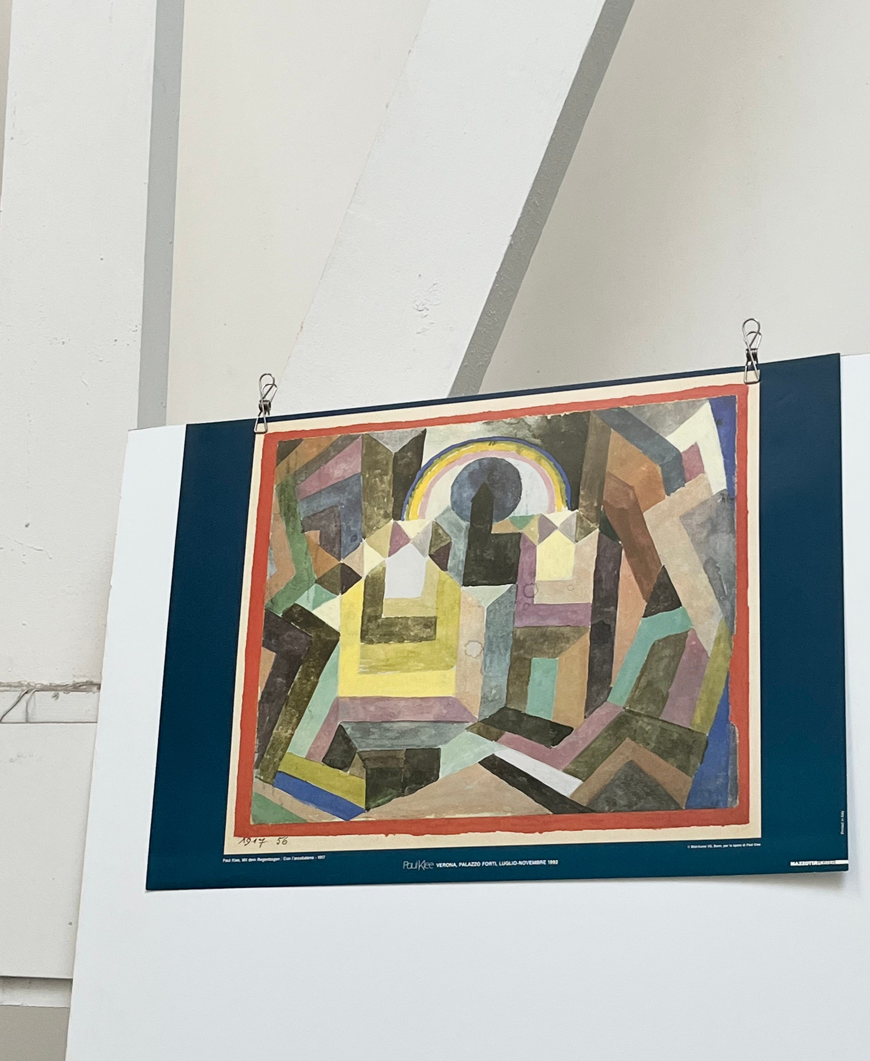 1992 Paul Klee Italian Art Exhibition Poster