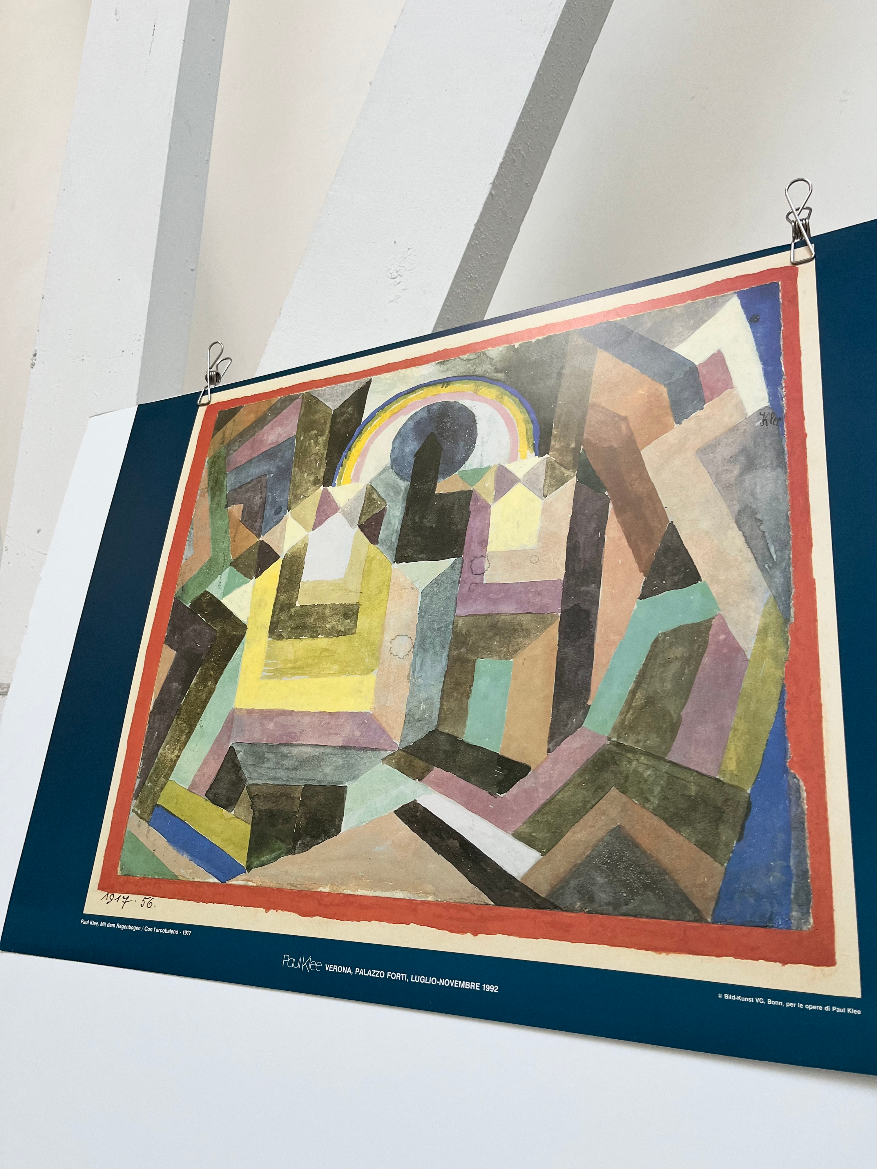 1992 Paul Klee Italian Art Exhibition Poster