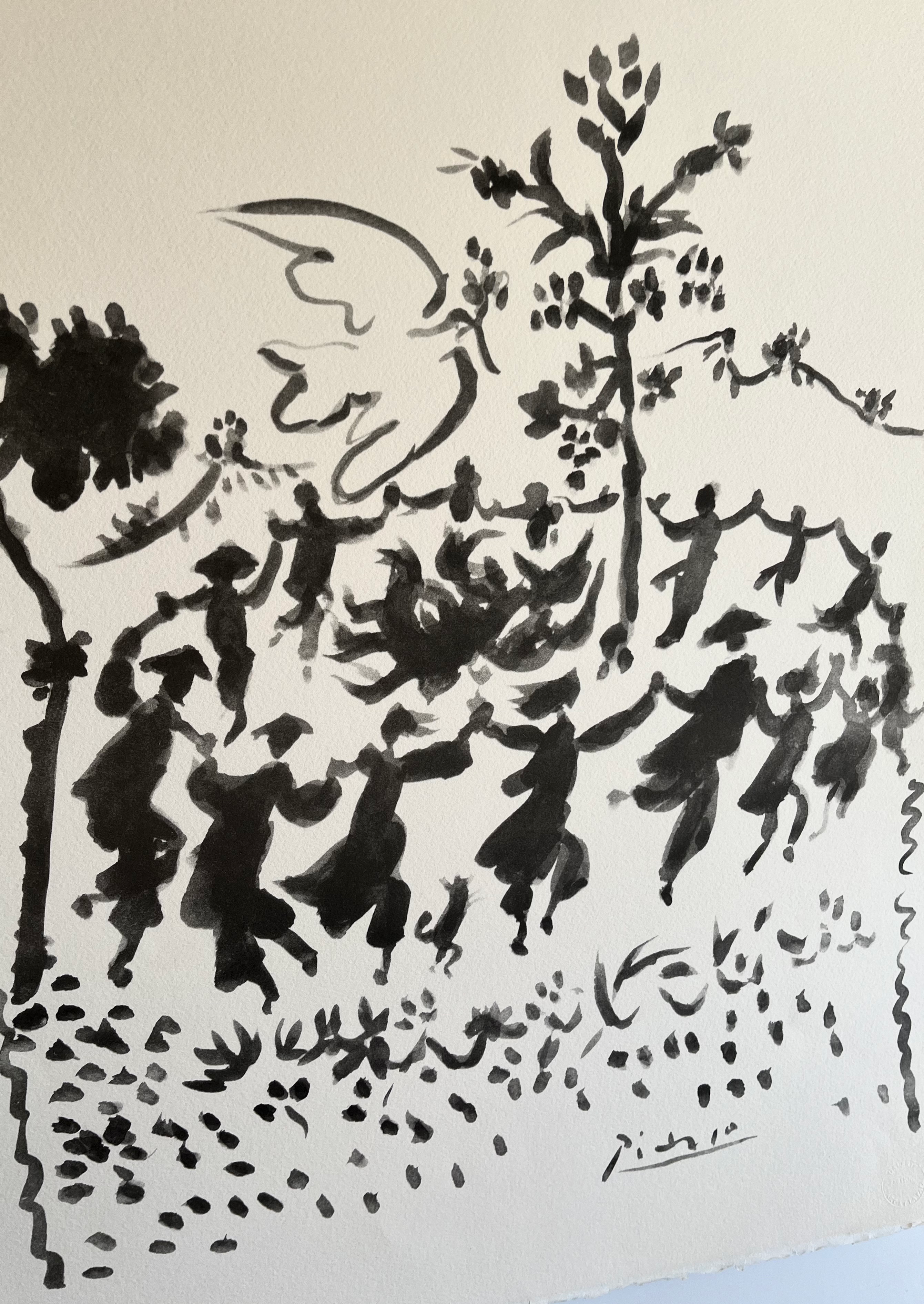 1990s Pablo Picasso French Lithograph