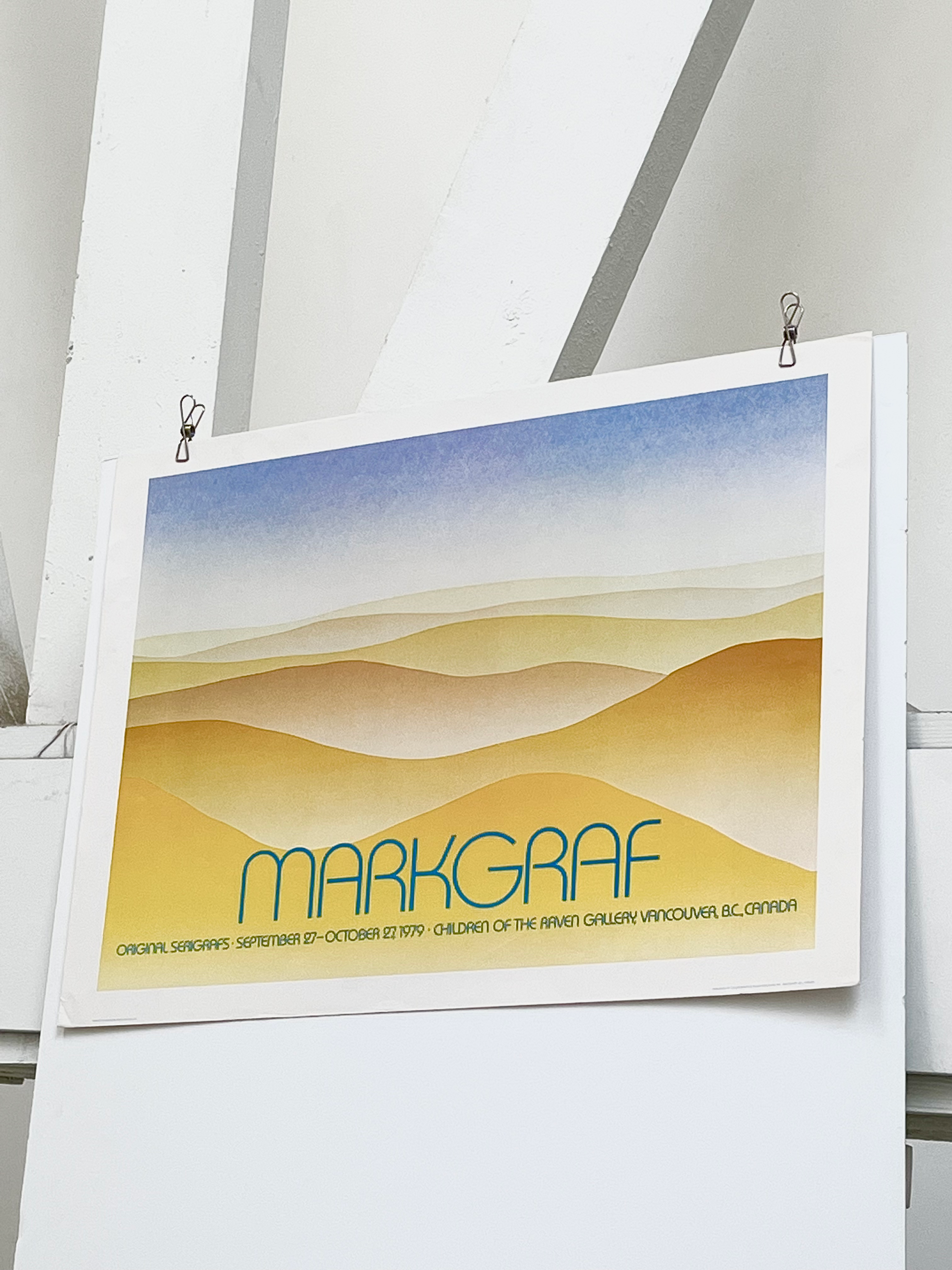 1979 Peter & Traudl Markgraf Art Exhibition Print