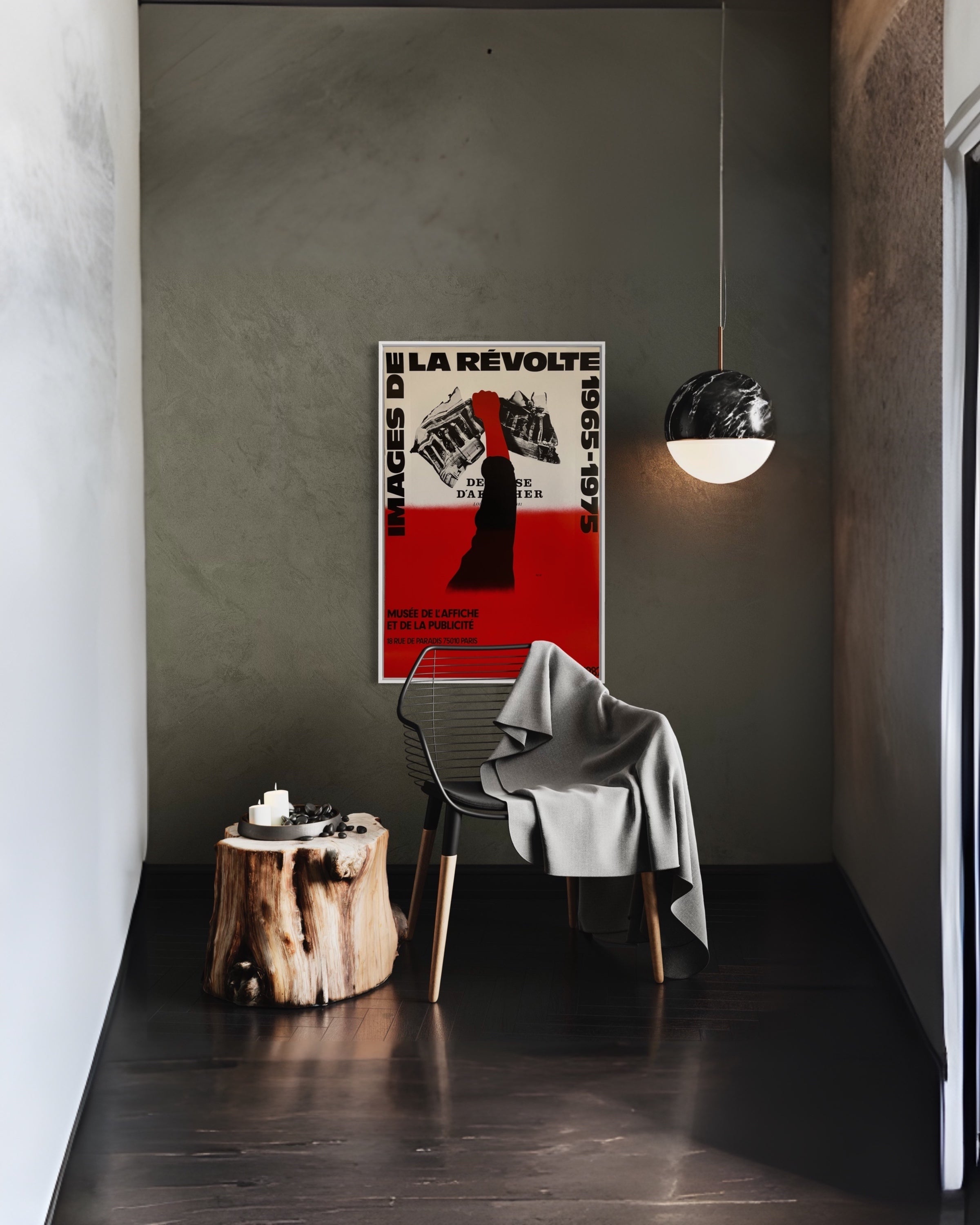1982 Razzia French Art Exhibition Print