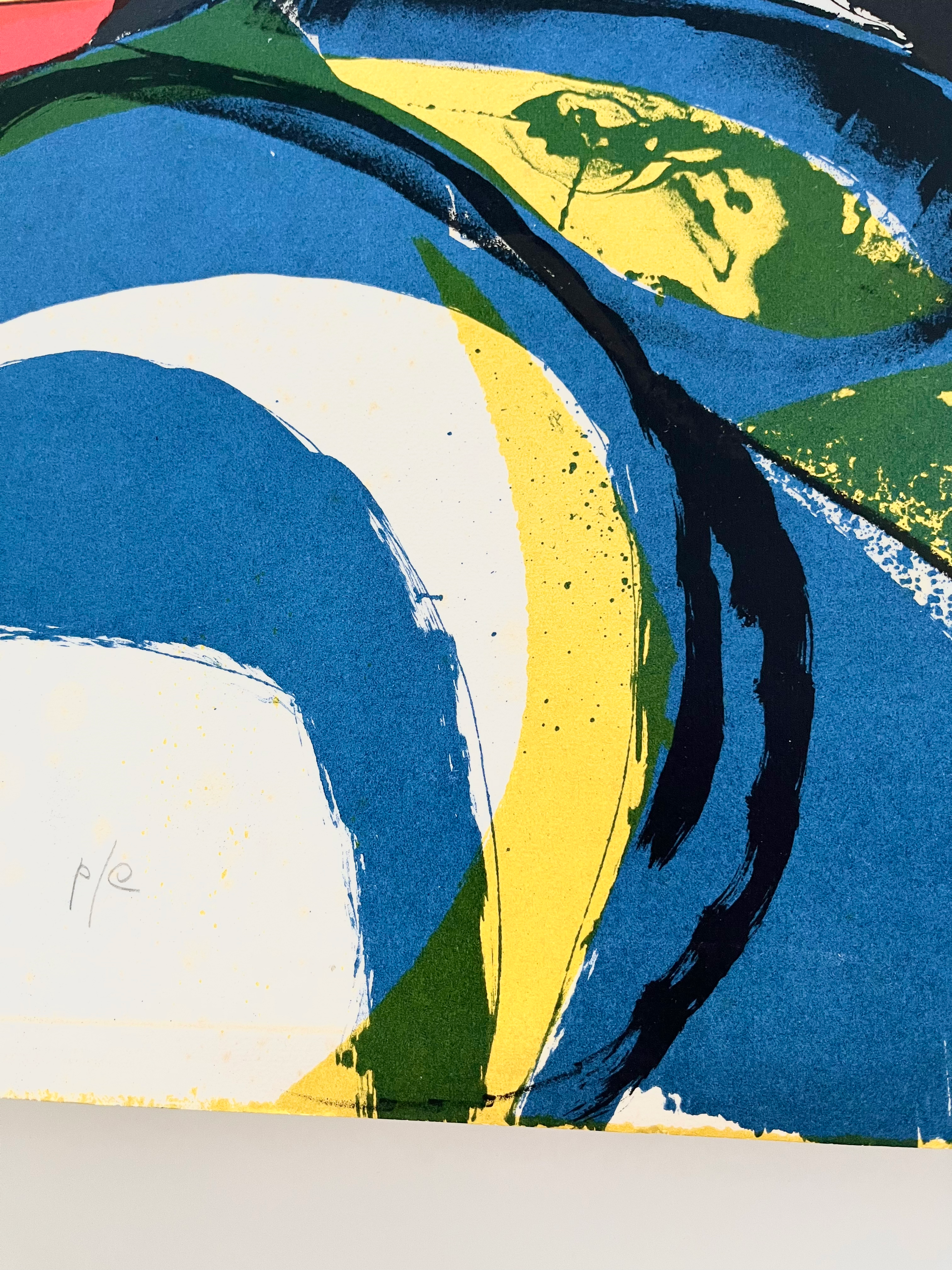 1970s Fernando Farulli Signed Italian Artist Proof Lithograph
