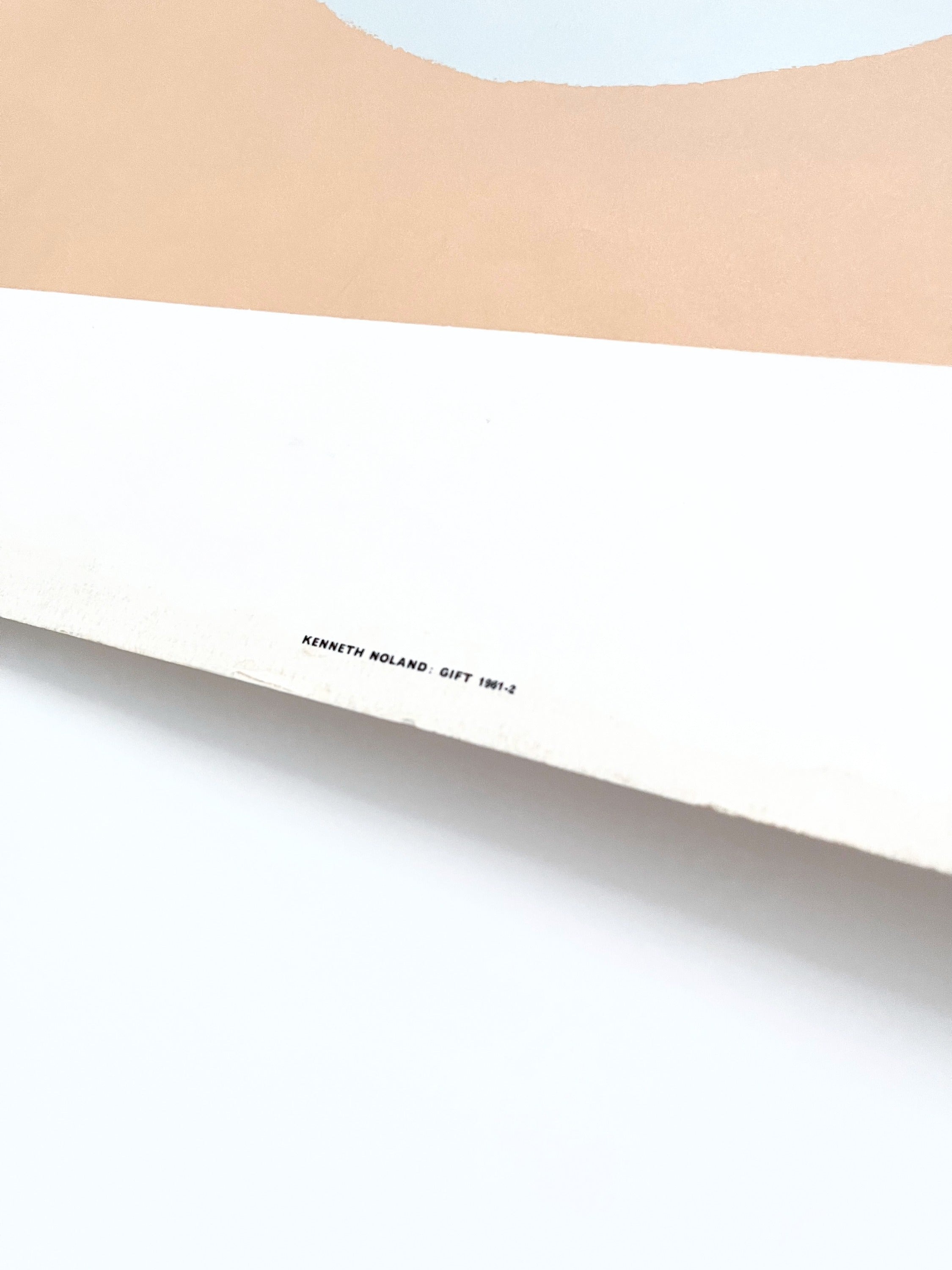 1979 Kenneth Noland English Screenprint
