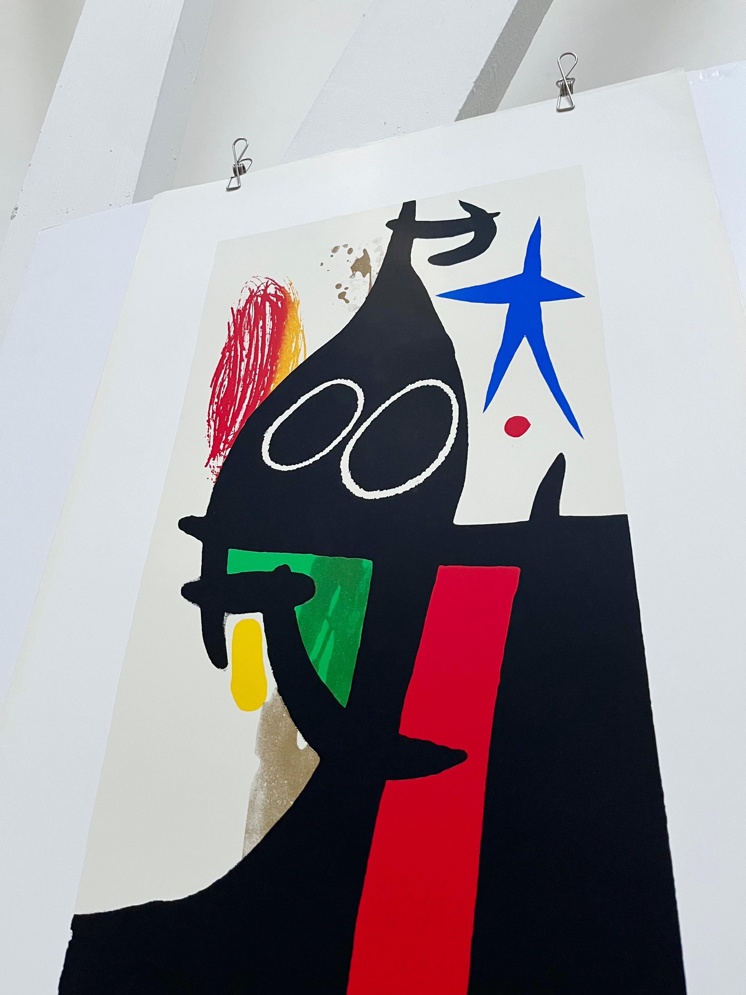 1993 Joan Miro French Screenprint