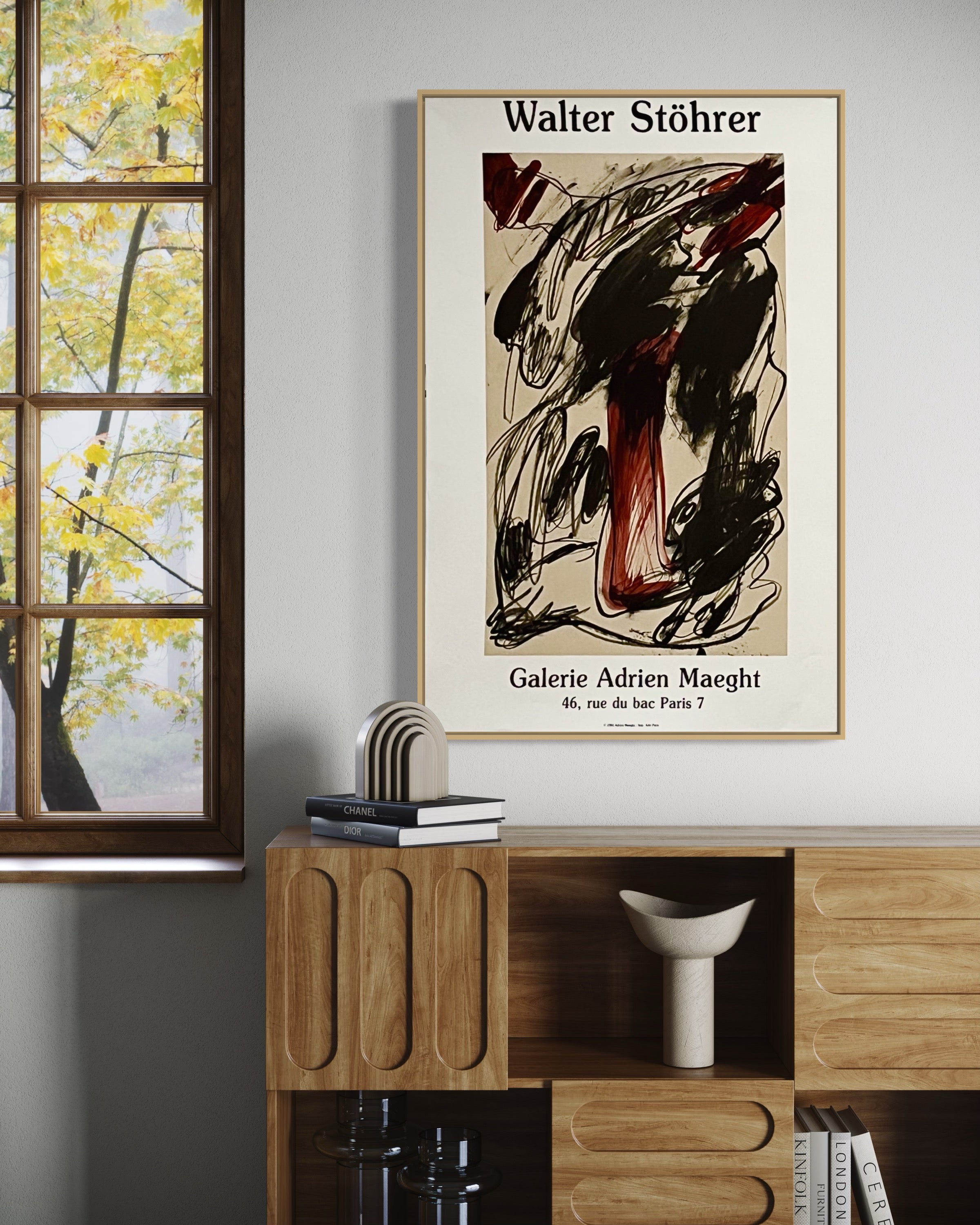 1984 Walter Stohrer French Lithograph