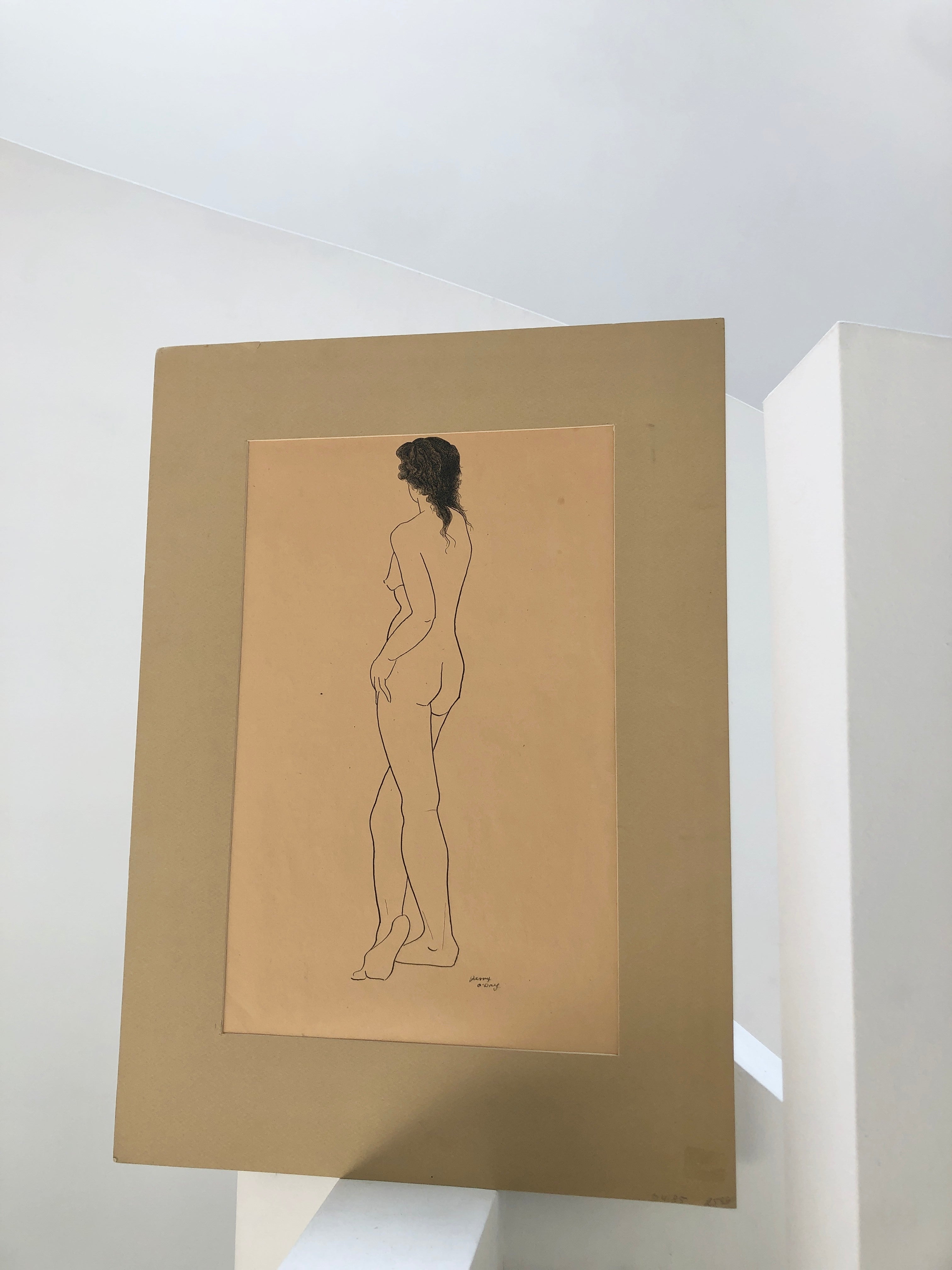 1960s Jerry O’Day Signed llustration