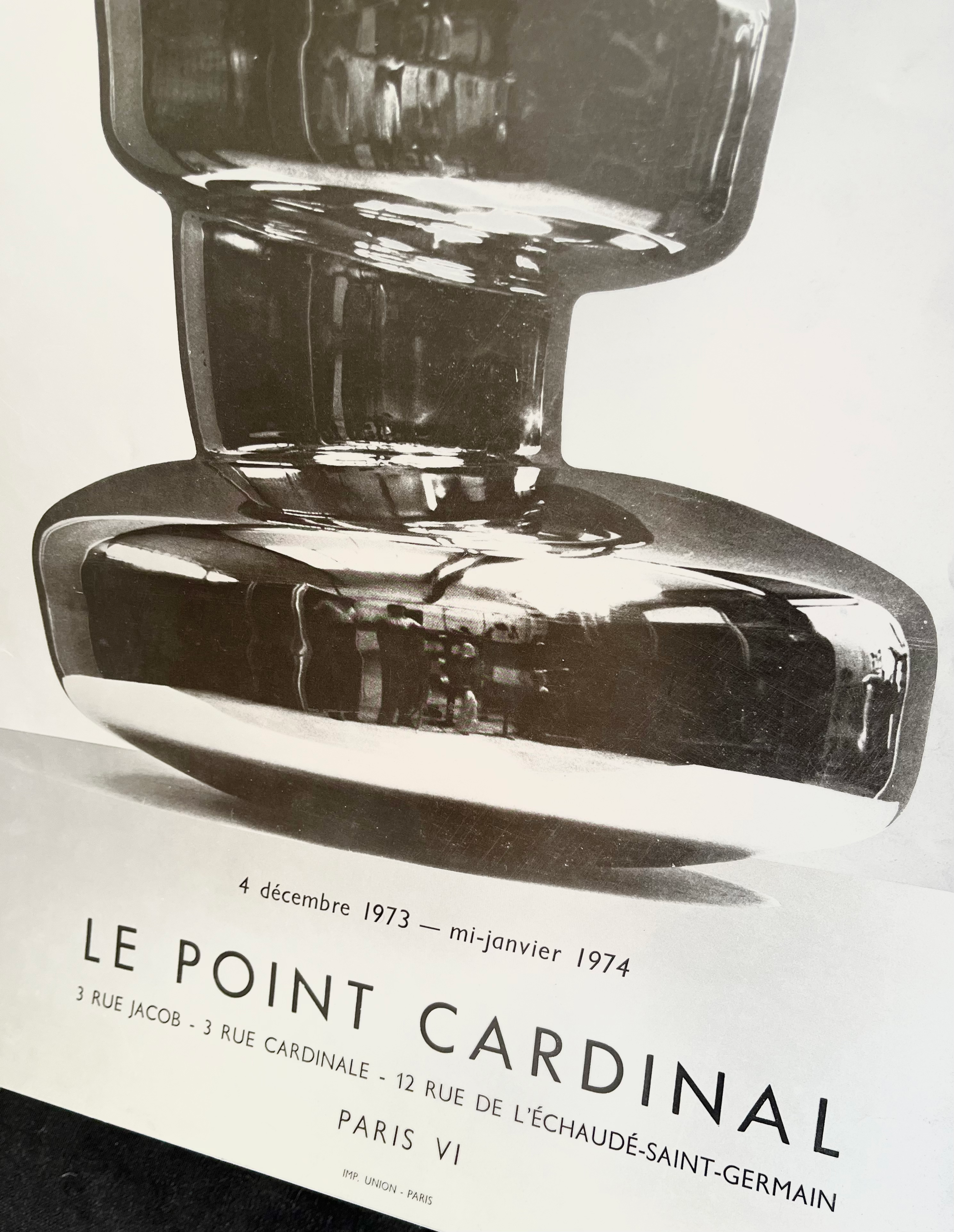 1973 Claude Viseux French Art Exhibition Poster