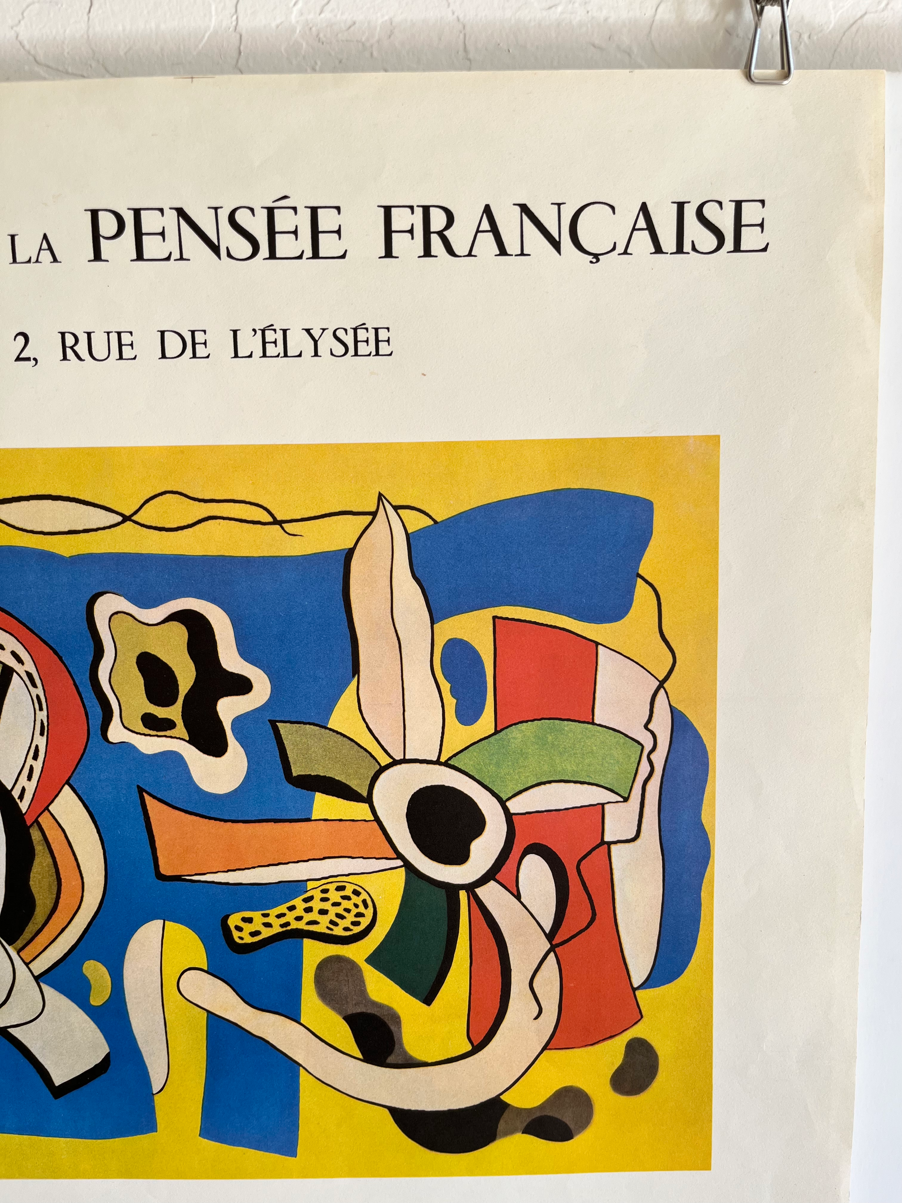 1959 Fernand Leger French Art Exhibition Lithograph