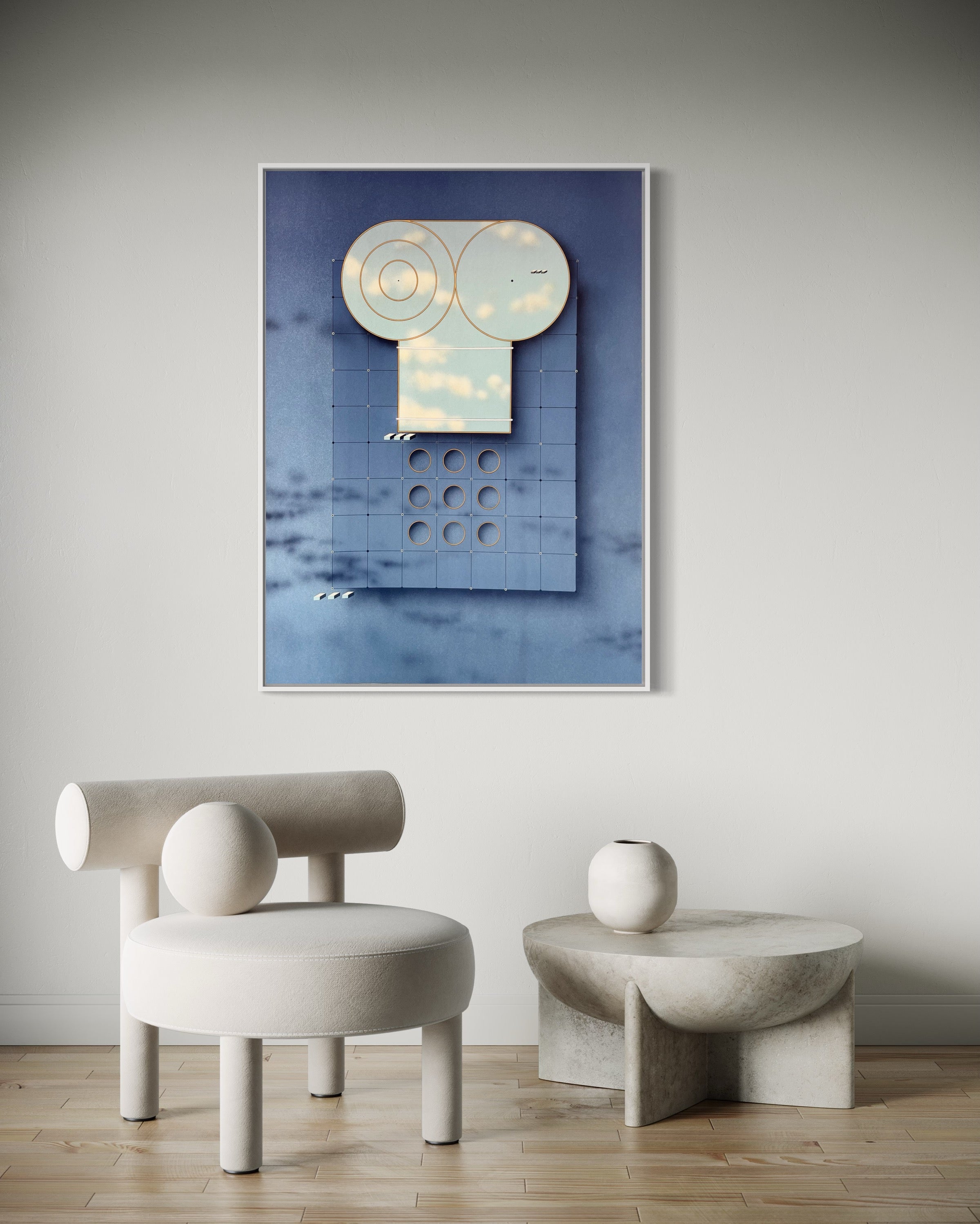 1978 Beck and Jung Signed Mixed Media Lithograph