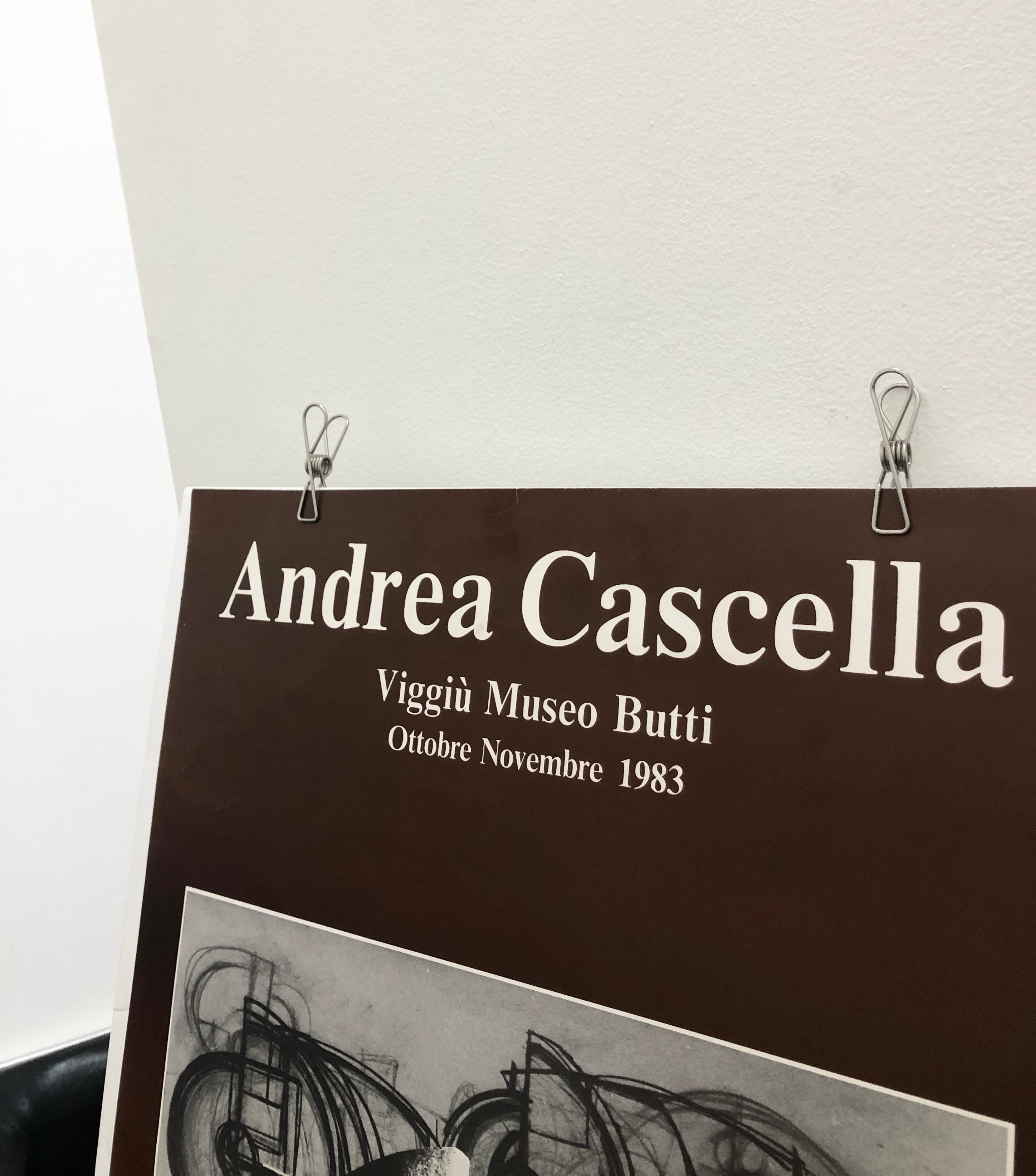 1983 Andrea Cascella Italian Print