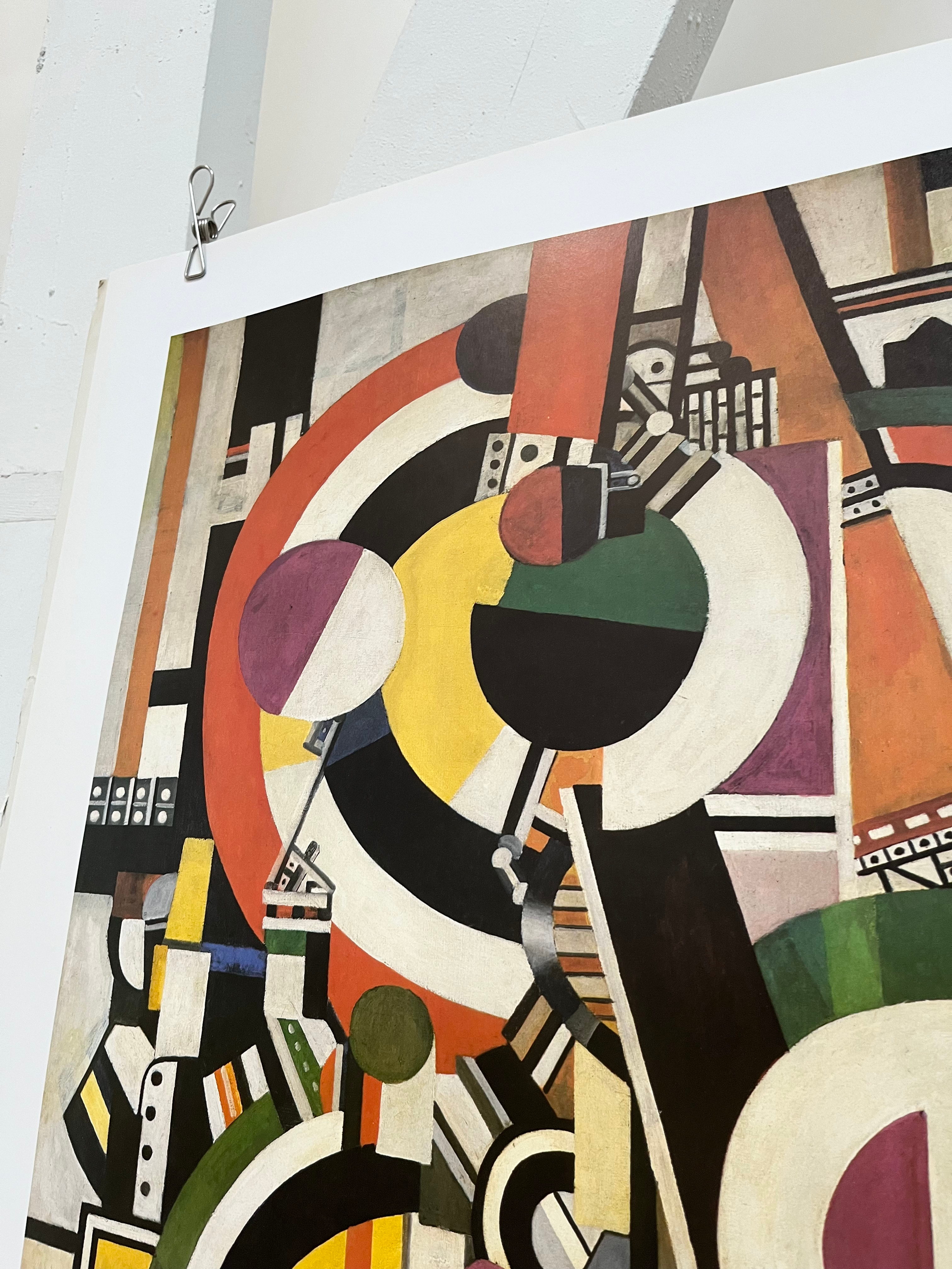 1984 Fernand Leger French Art Exhibition Print