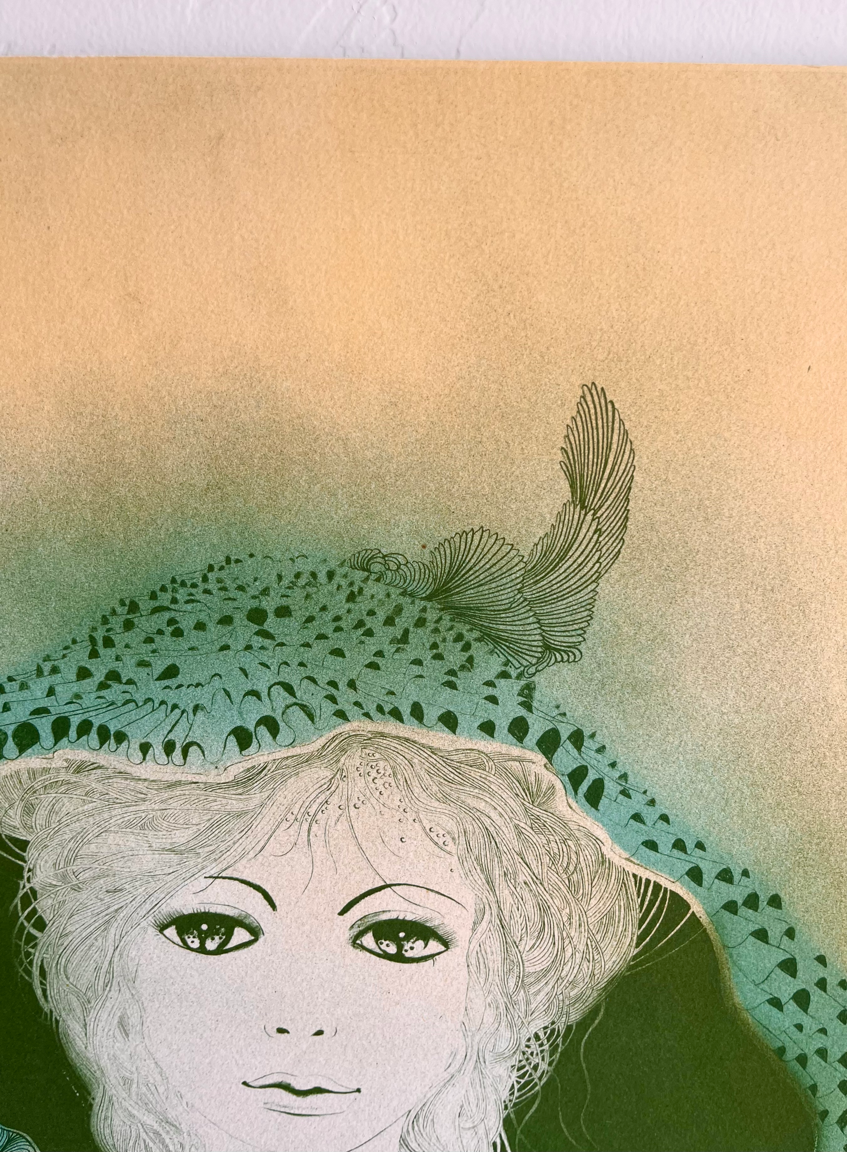 1975 Jean Heine Signed French Lithograph