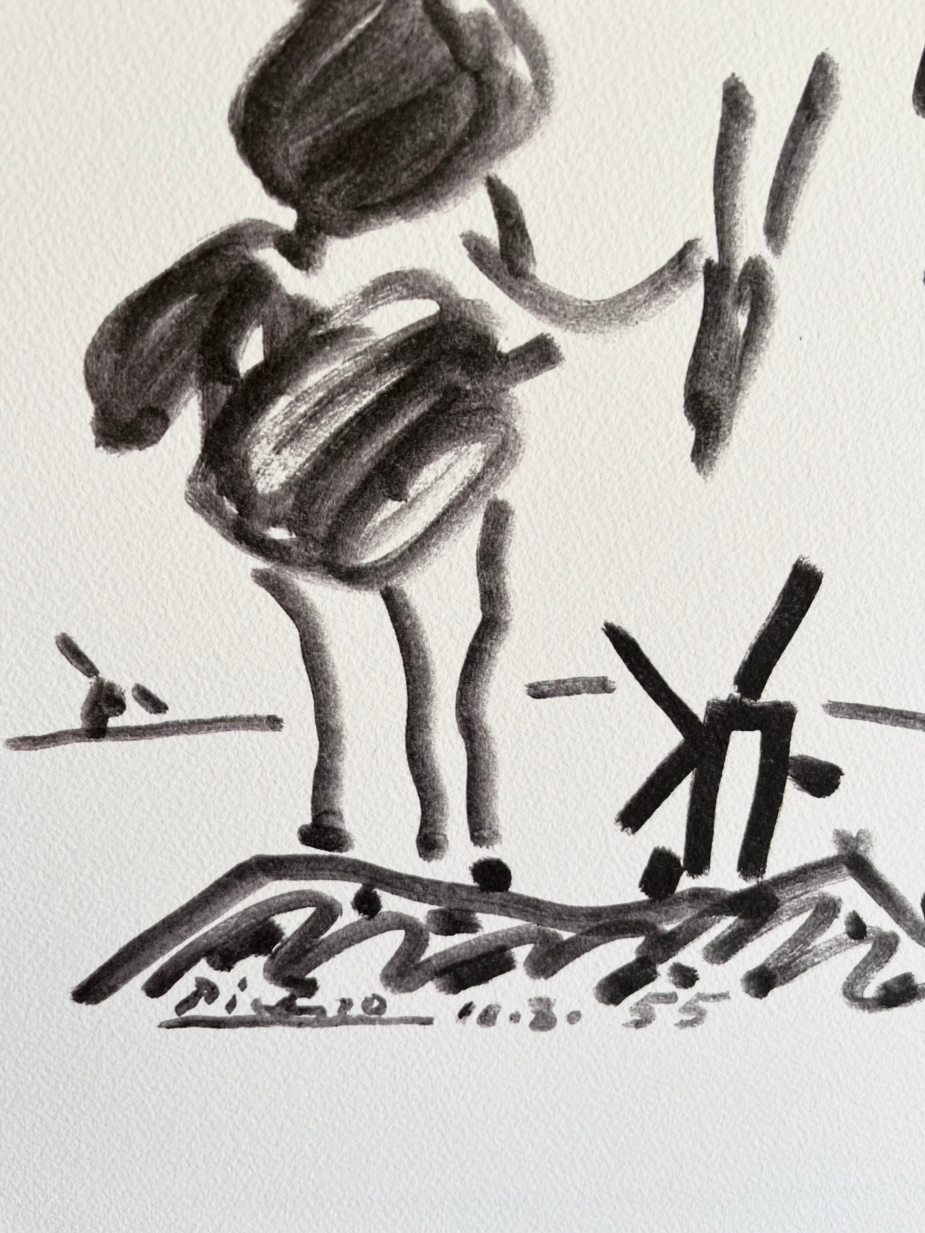 1990s Pablo Picasso Don Quixote French Lithograph