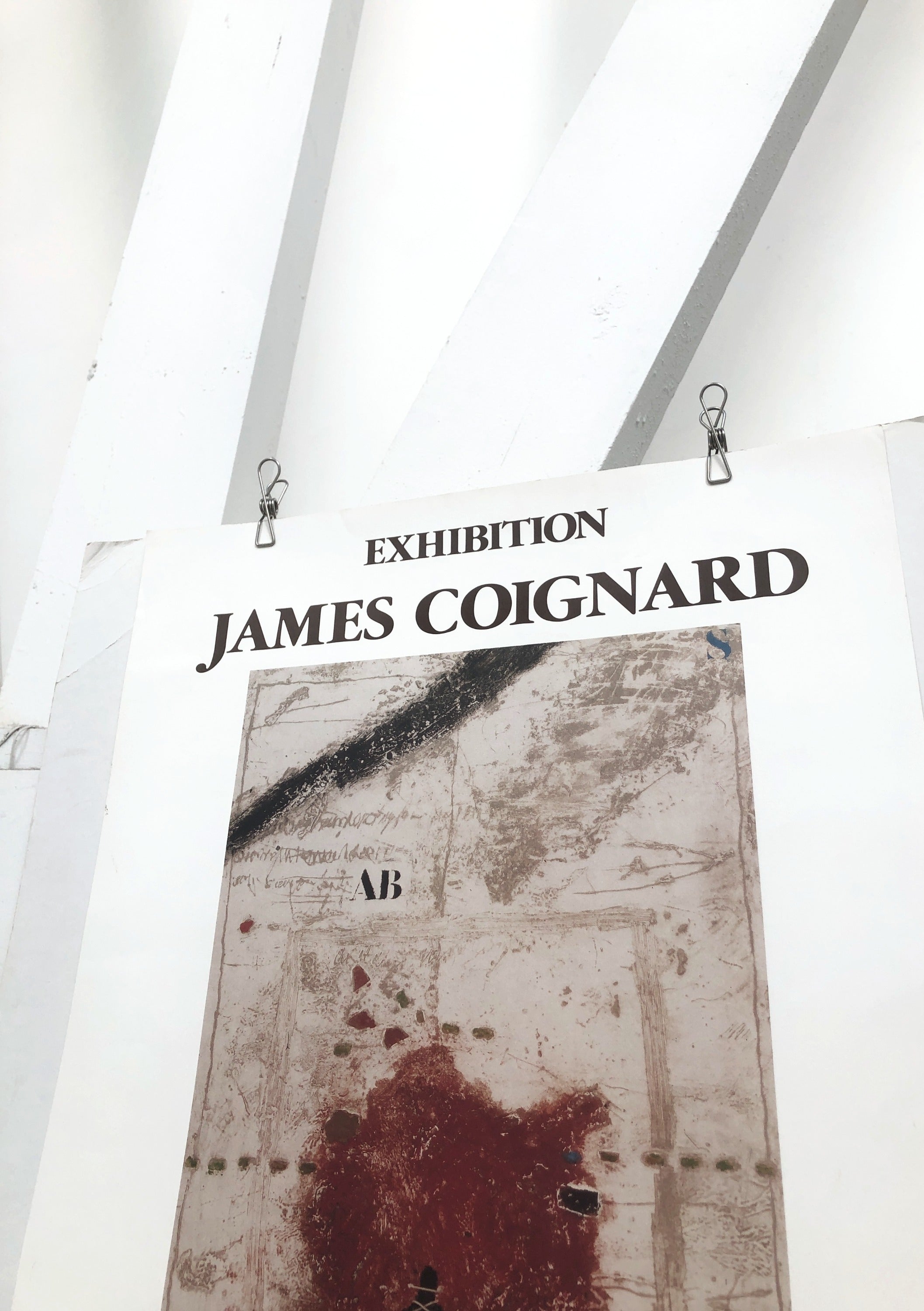 1979 James Coignard Art Exhibition Signed Lithograph