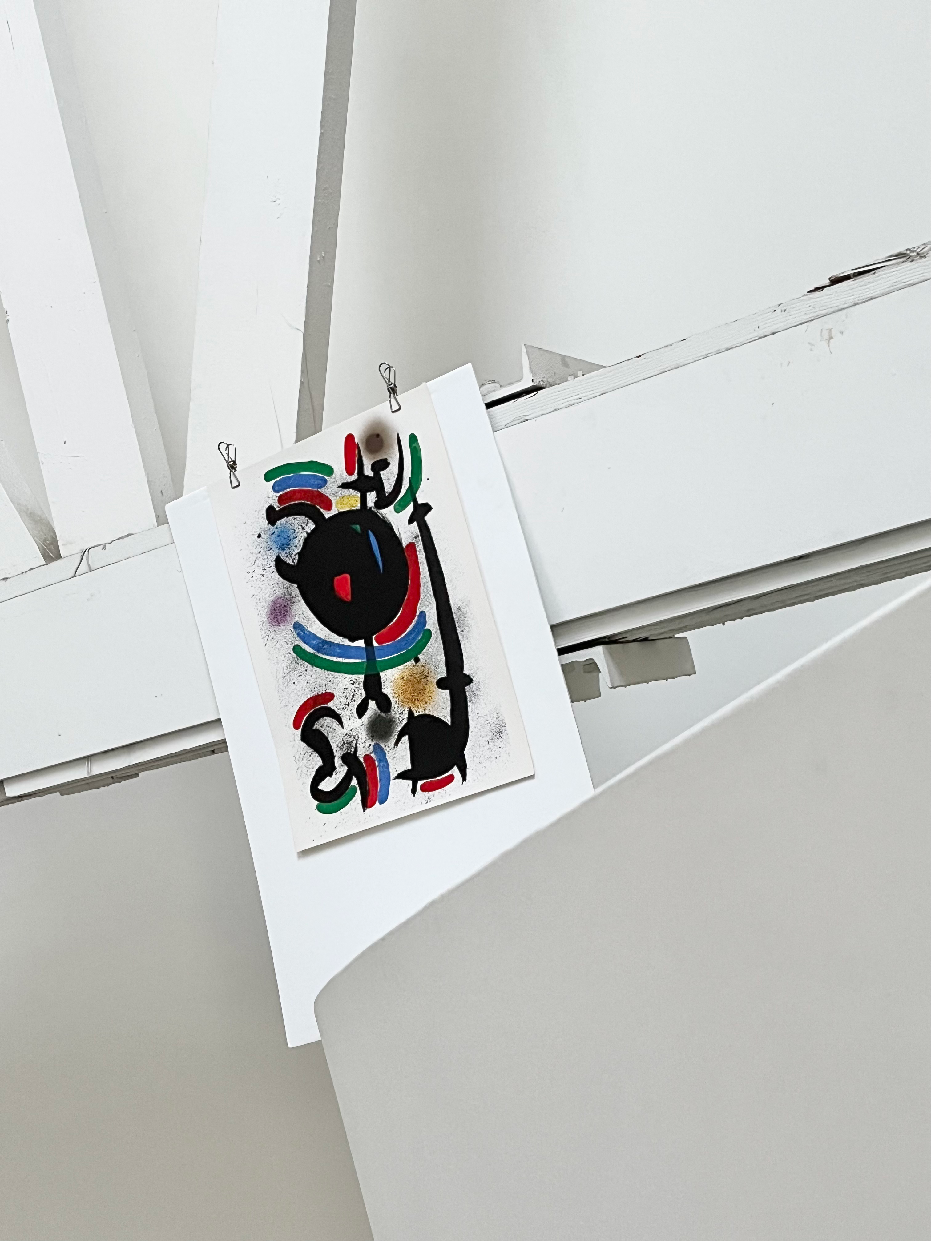 1972 Joan Miro ‘Miro I-13’ French Mourlot Lithograph