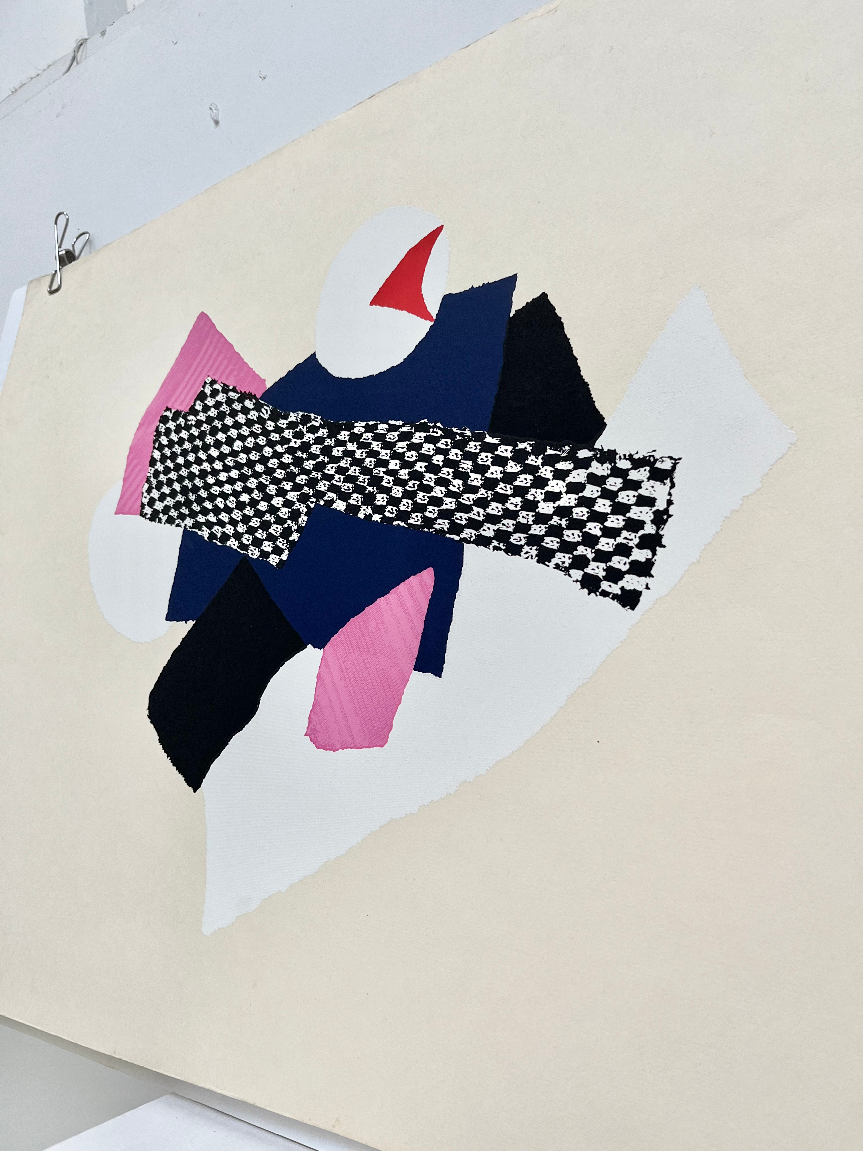 1970s Salvatore Meo Italian Signed Screenprint