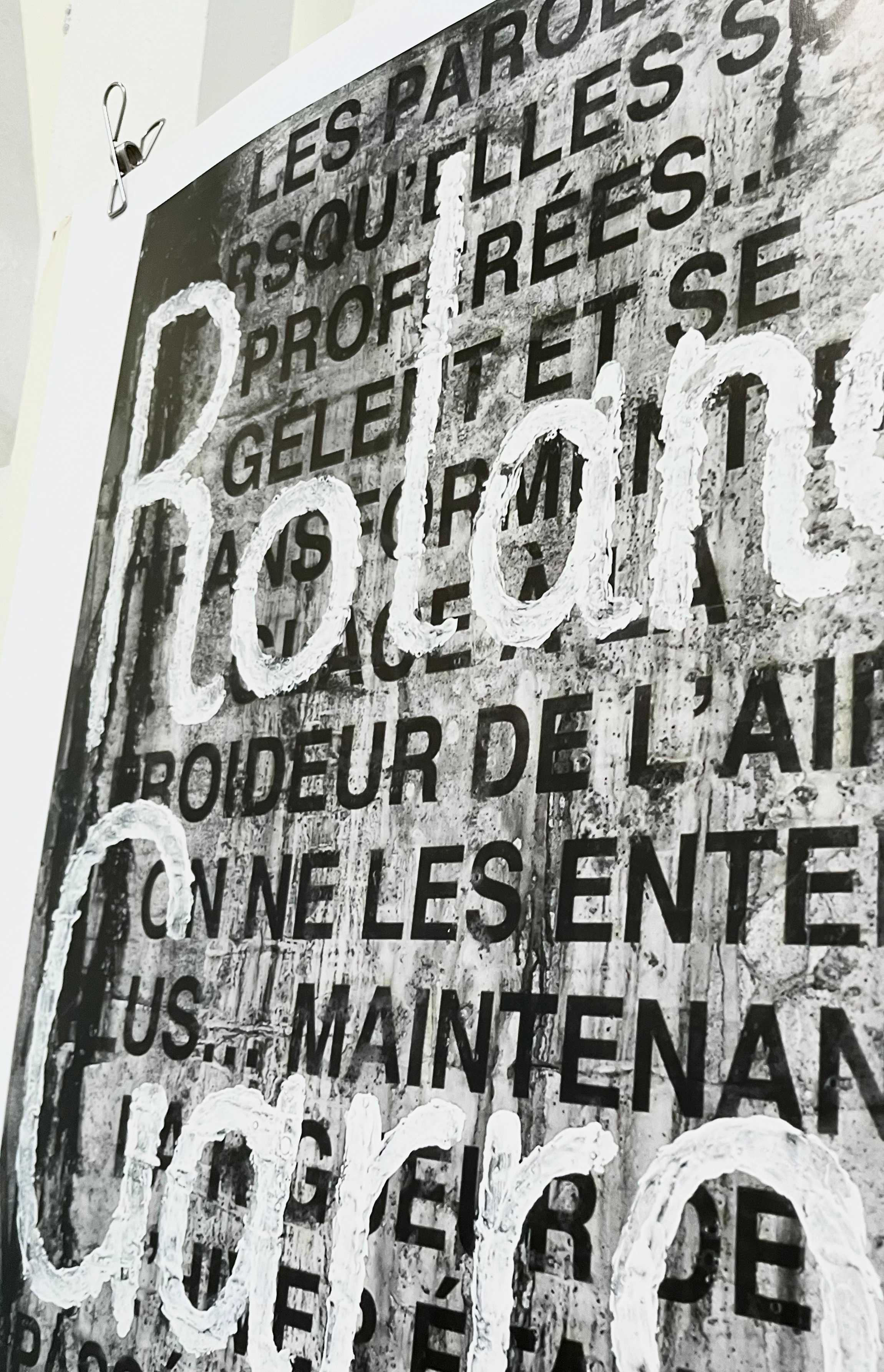 2005 Jaume Plensa Roland Garros Print