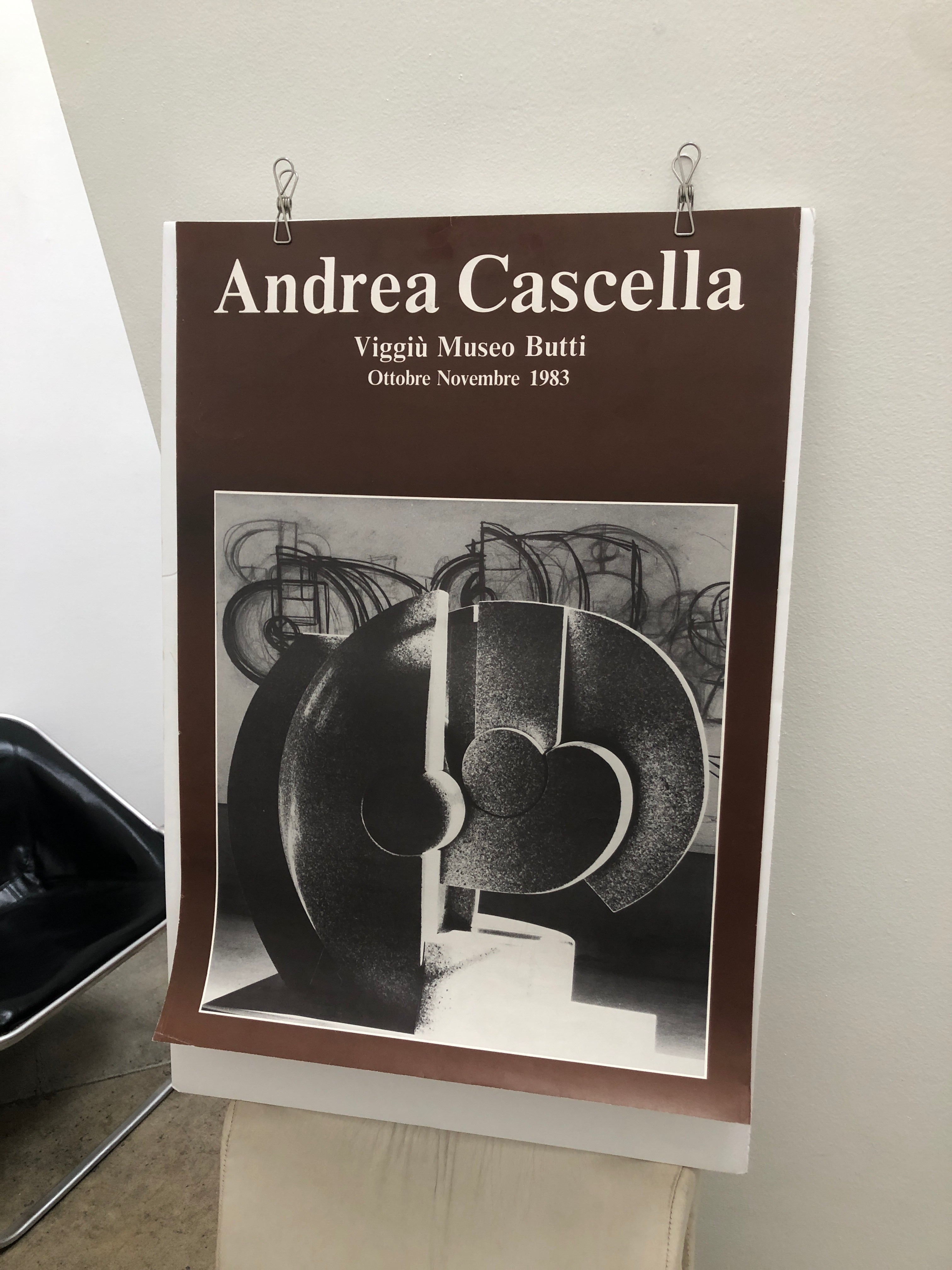 1983 Andrea Cascella Italian Print