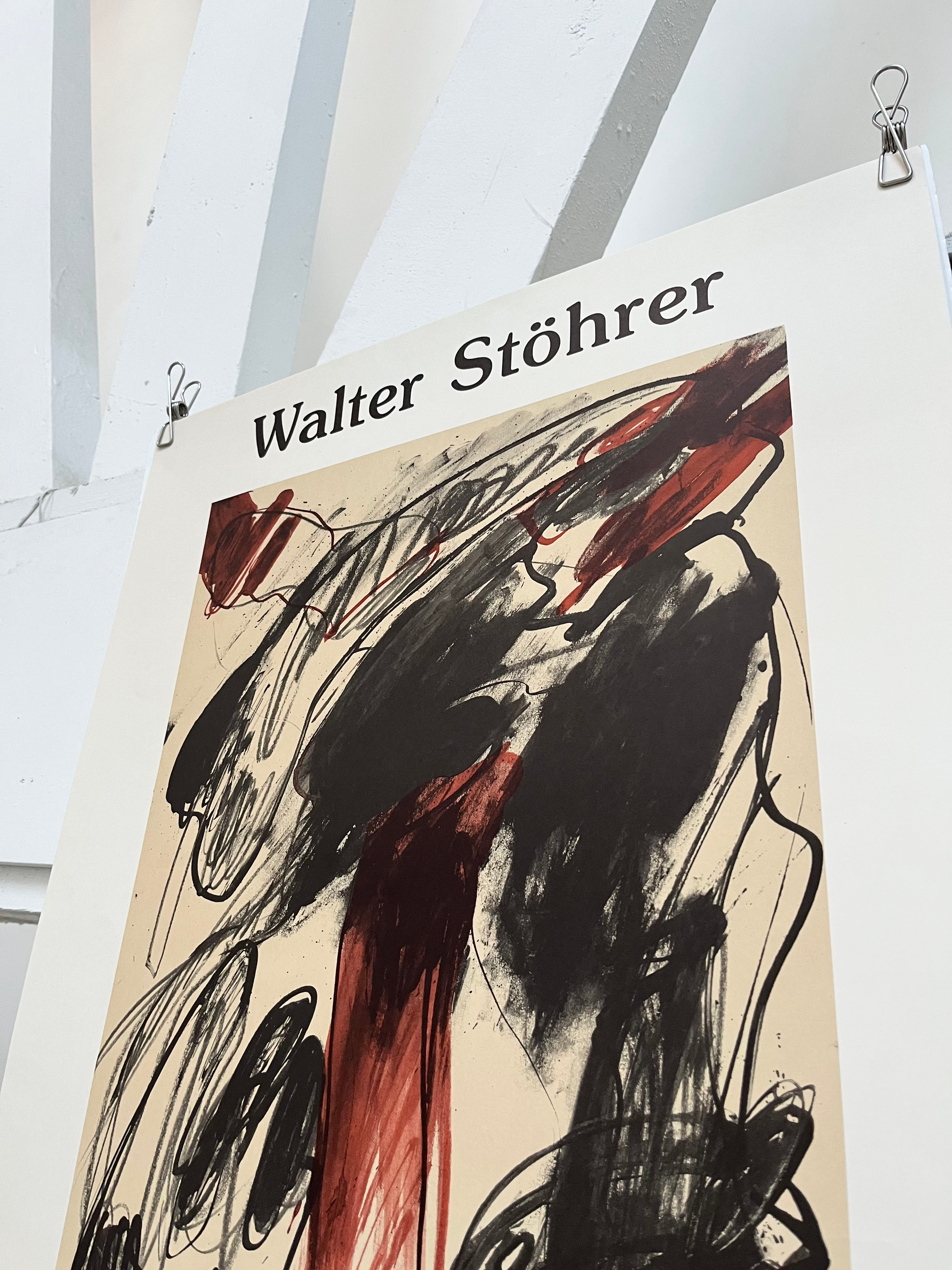 1984 Walter Stohrer French Lithograph