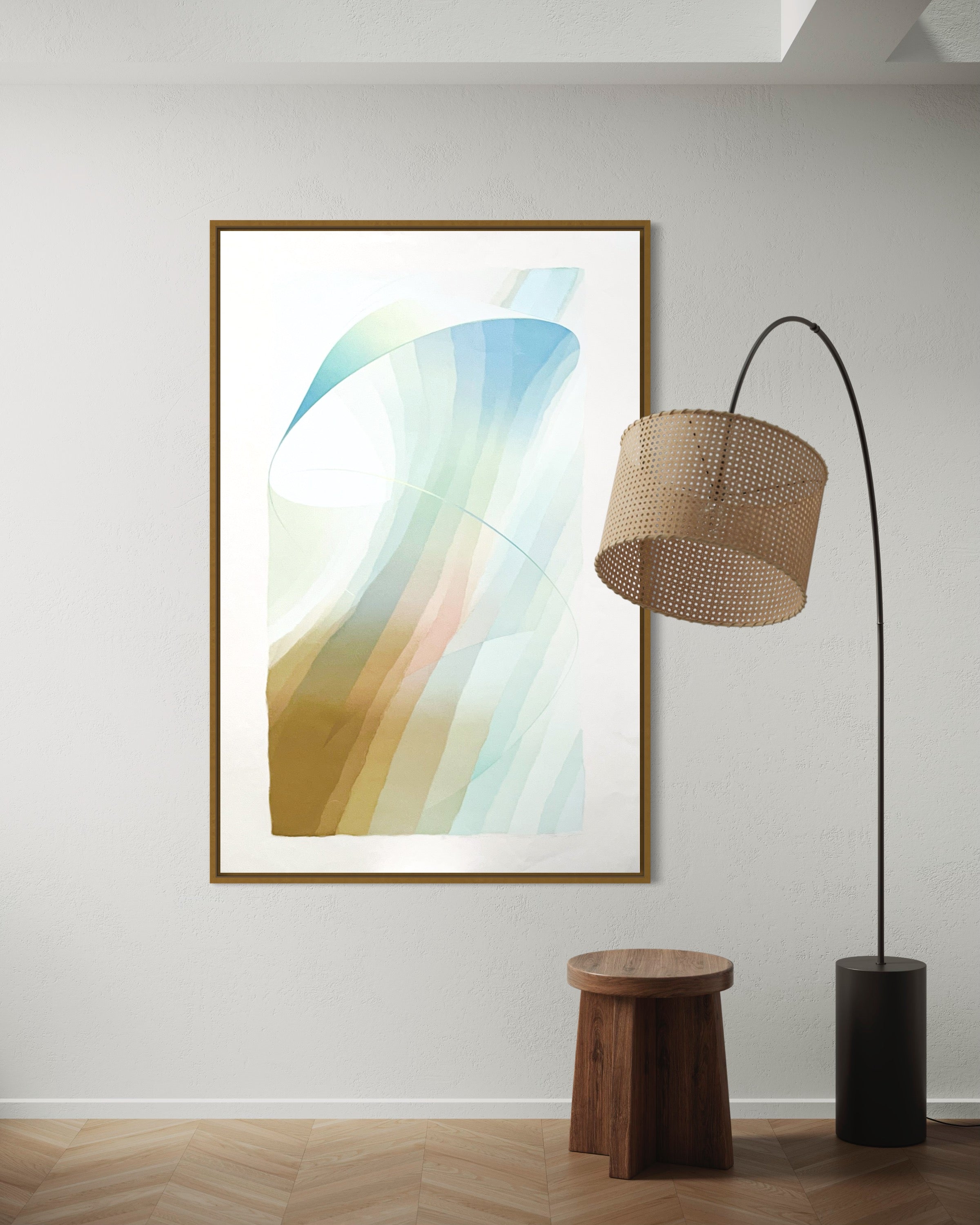1980s Masaaki Noda XL Signed Serigraph